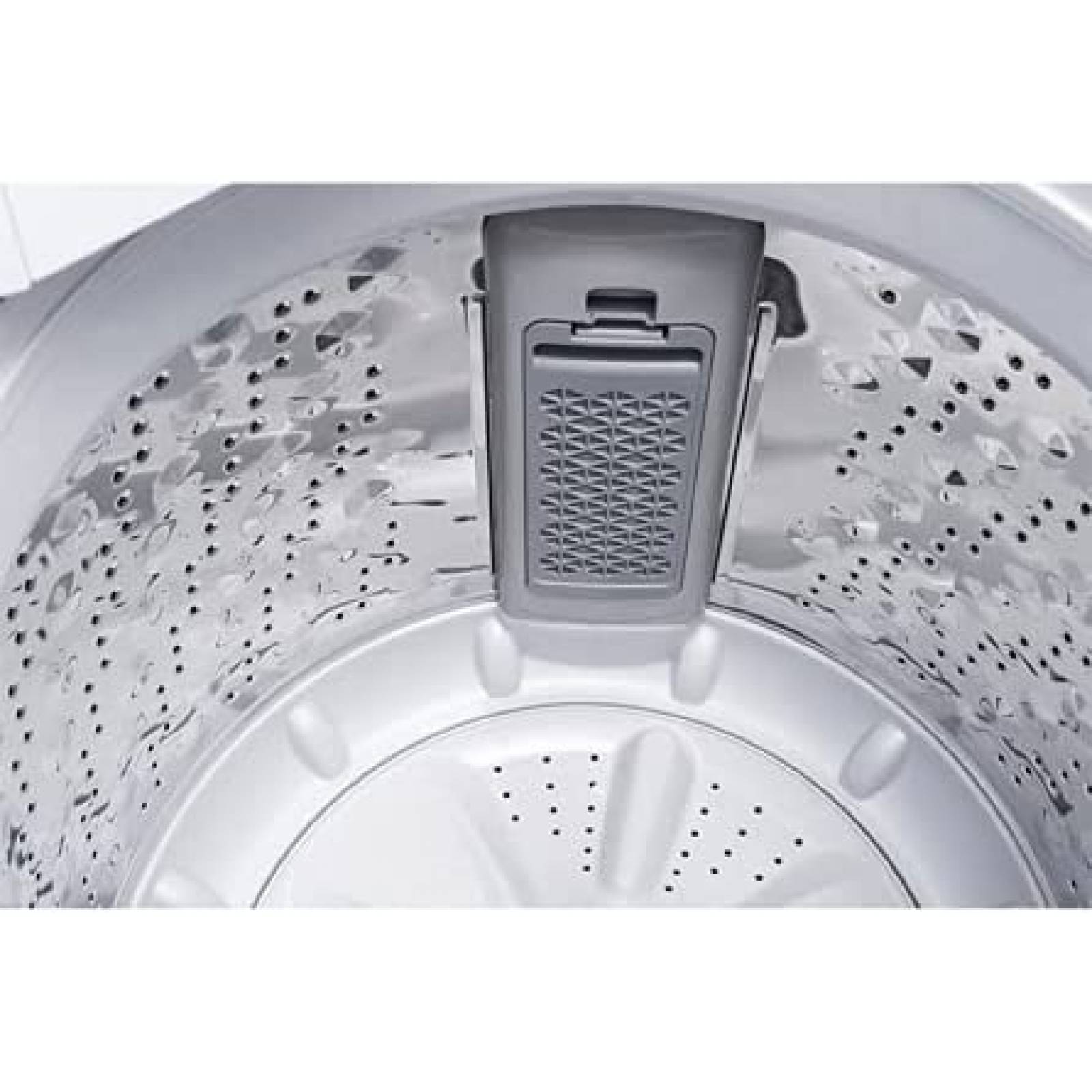 Lavadora 18 kg automática color silver marca Winia