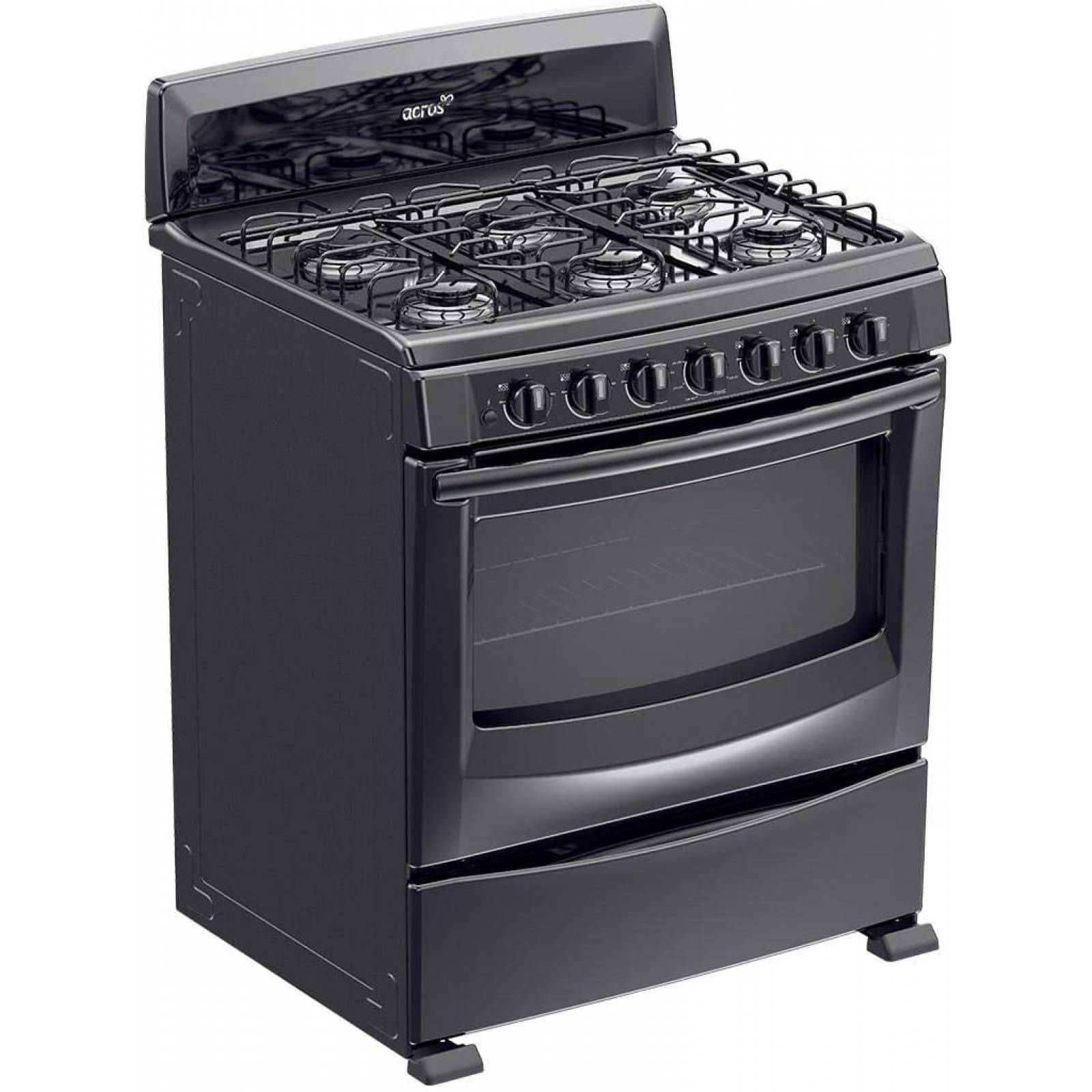 Estufa mod. af 5001z 30pulg. negra encendido Electrónico