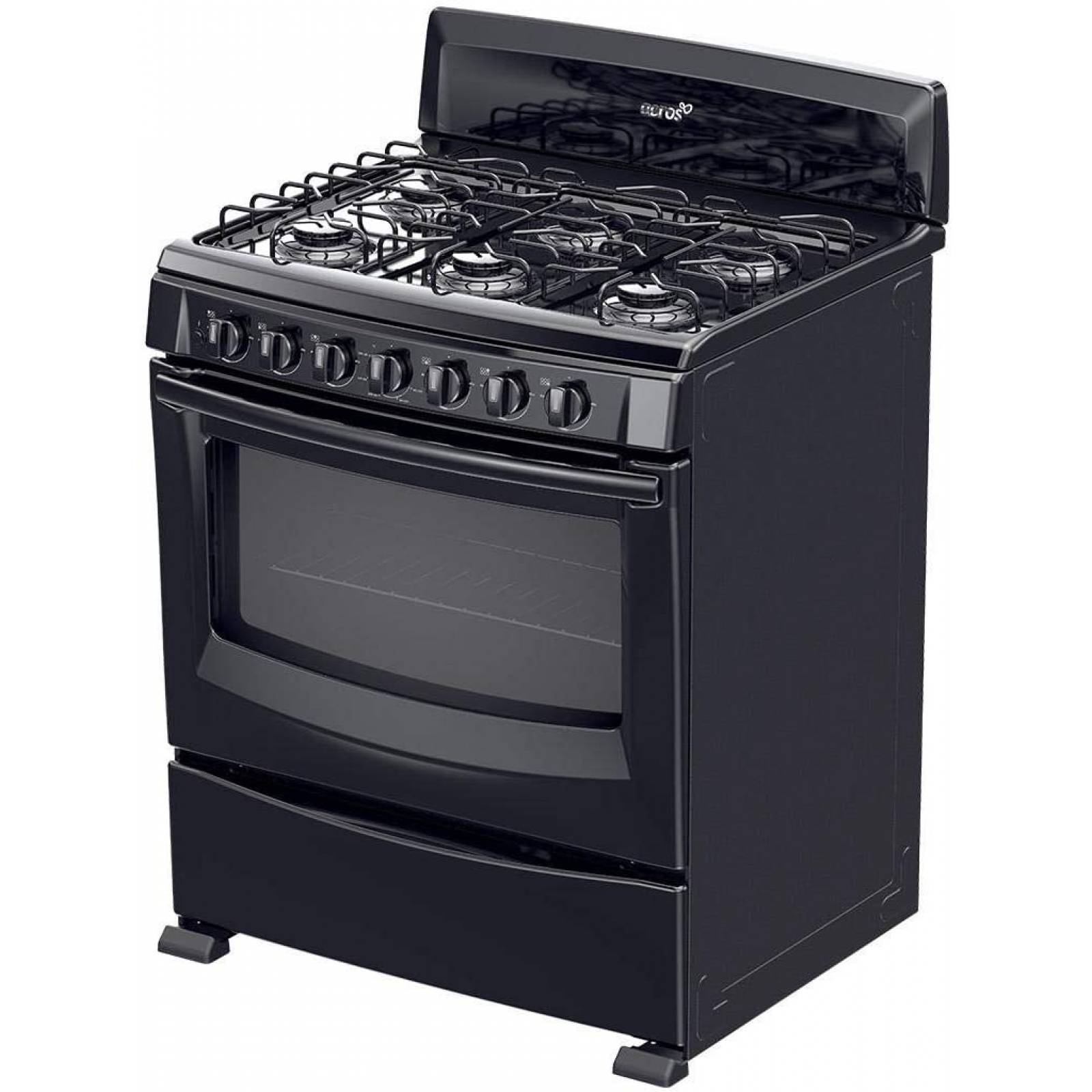 Estufa mod. af 5001z 30pulg. negra encendido Electrónico