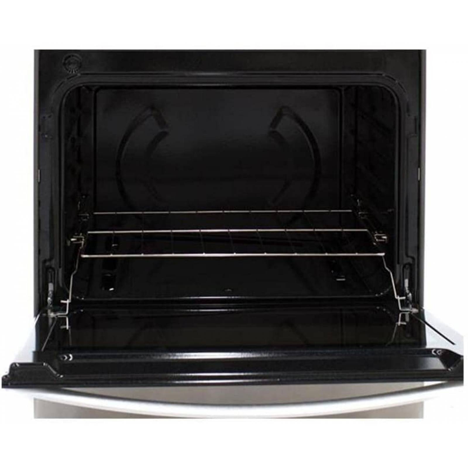 Estufa whirlpool de gas de piso 30 pulgadas con 6 quemadores silver enc. electrónico, acero inox wfr3400d