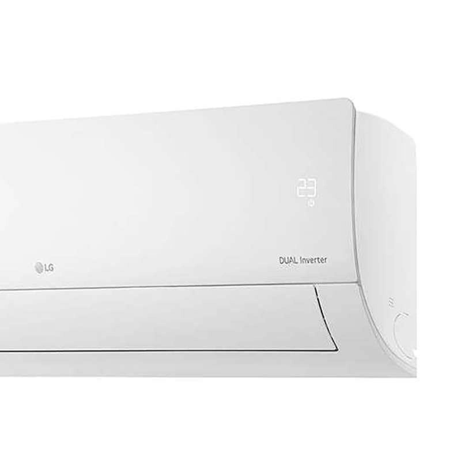 Aire acond 12000 17.5 seer btus dual inverter wi-fi marca LG