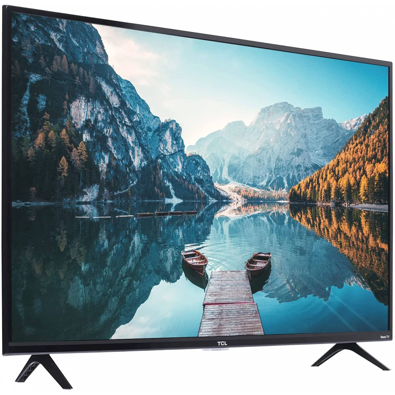 Pantalla de 40 pulgadas led fhd Smart tv roku marca TCL