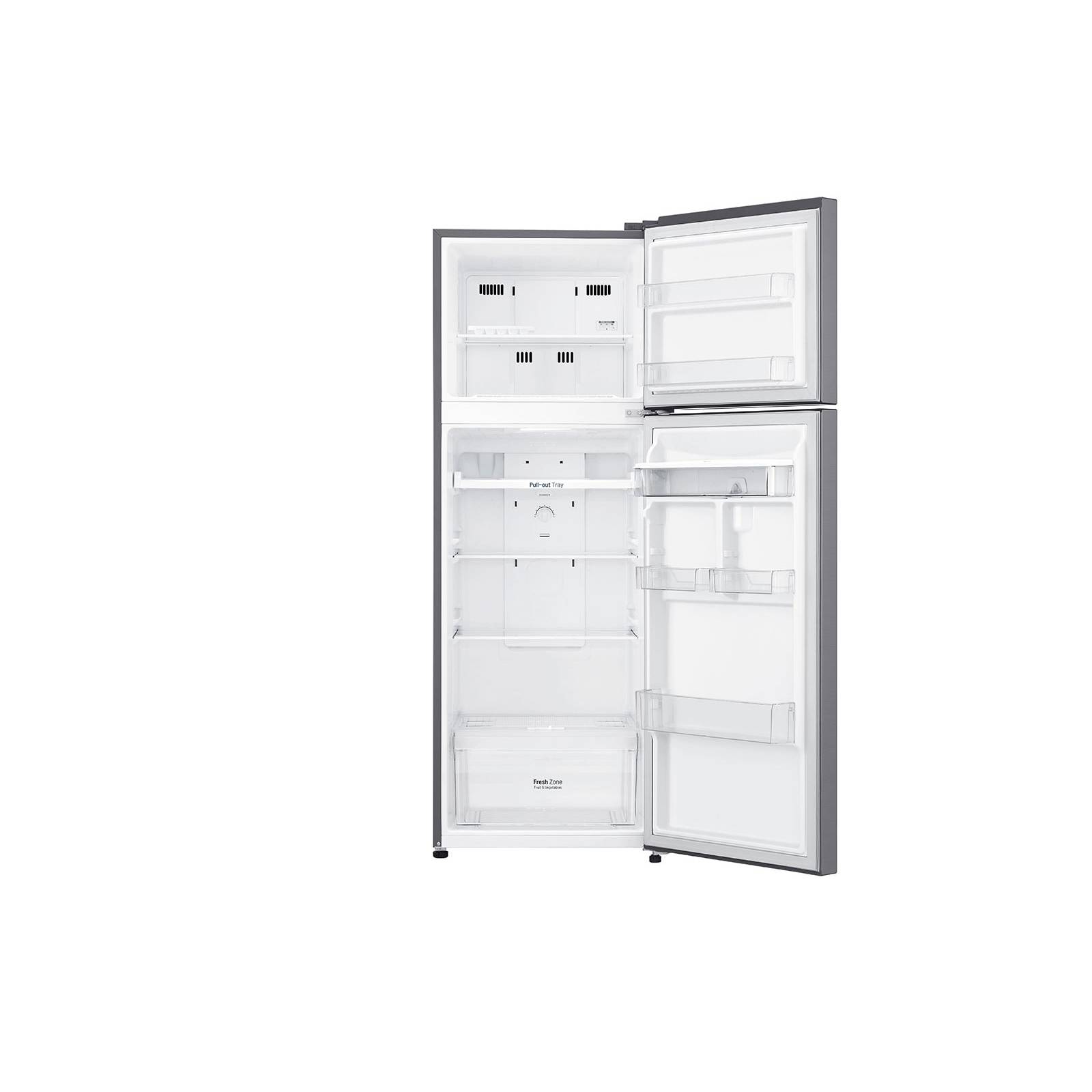 Refrigerador 11 pies silver inverter c dispensador marca LG