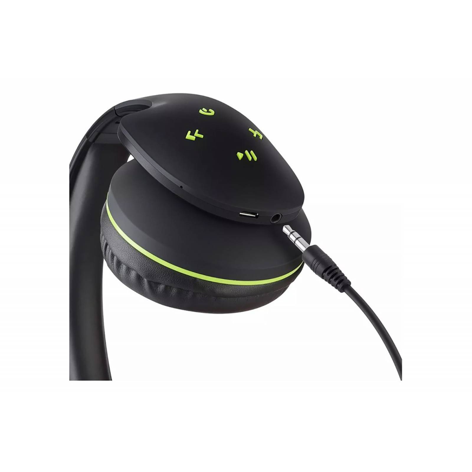 Audífonos bluetooth inalambricos diadema negro steren