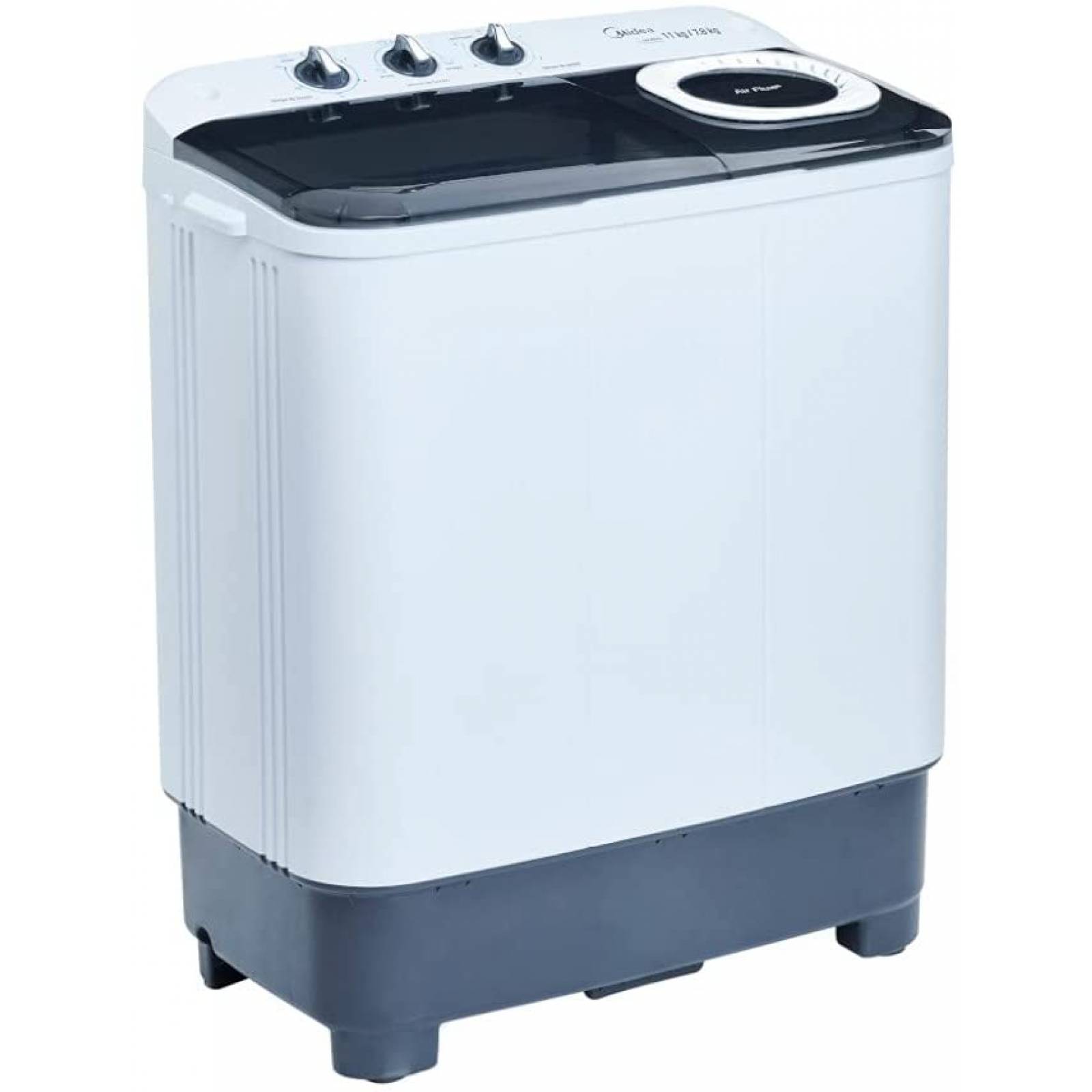 Lavadora 11 kg doble tina marca midea.