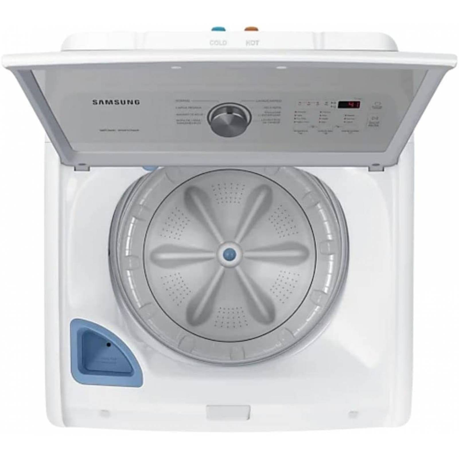 Lavadora 22 kg carga superior automatica marca samsung
