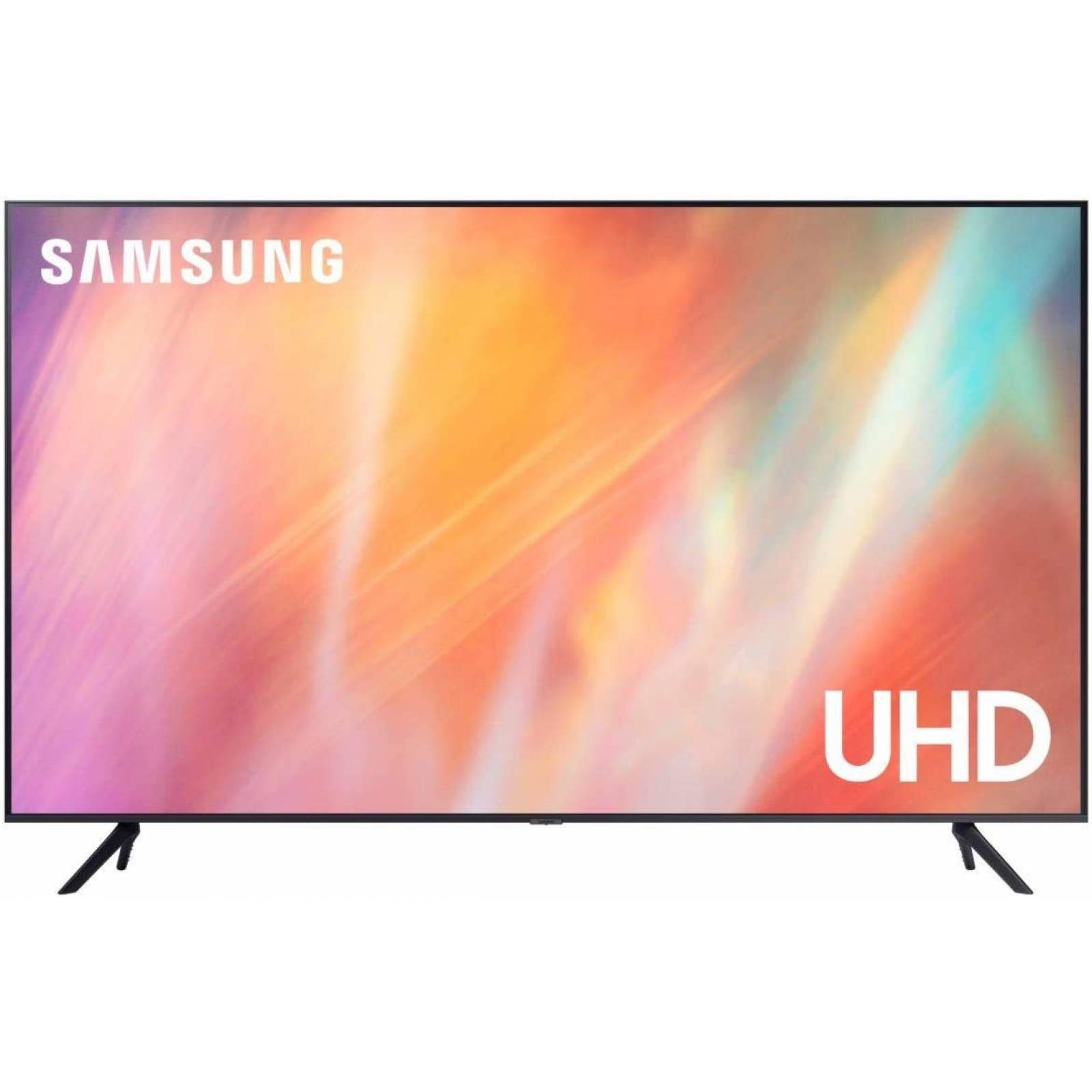 Pantalla de 55 pulgadas uhd 4k smart tv marca samsung un55au7000fxzx