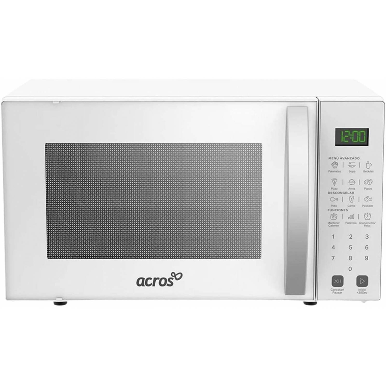 Horno microondas 0.7 p3/ 20 litros boton blanco acros am1807w