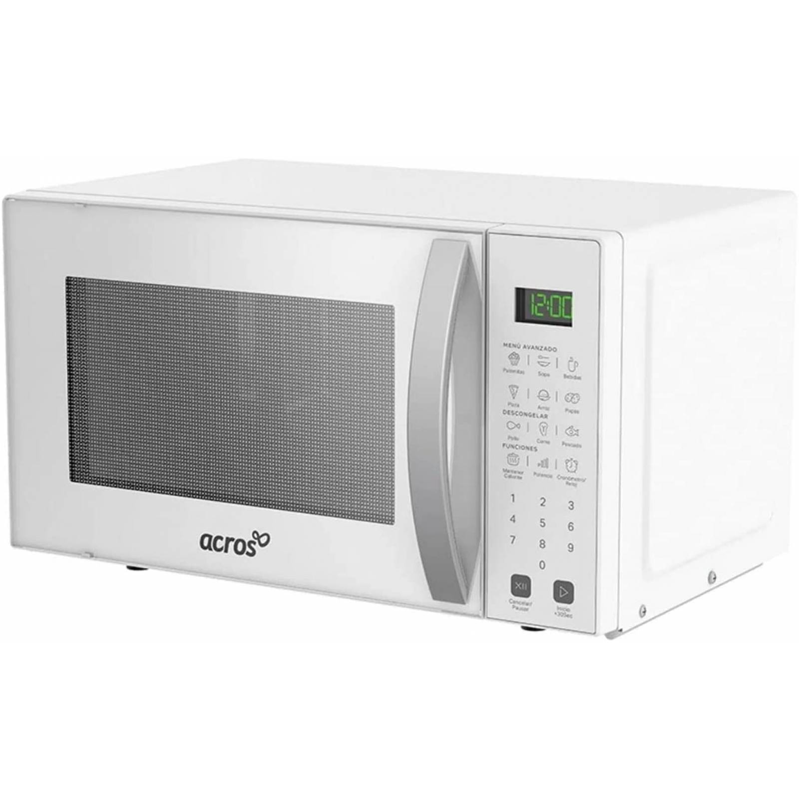 Horno microondas 0.7 p3/ 20 litros boton blanco acros am1807w