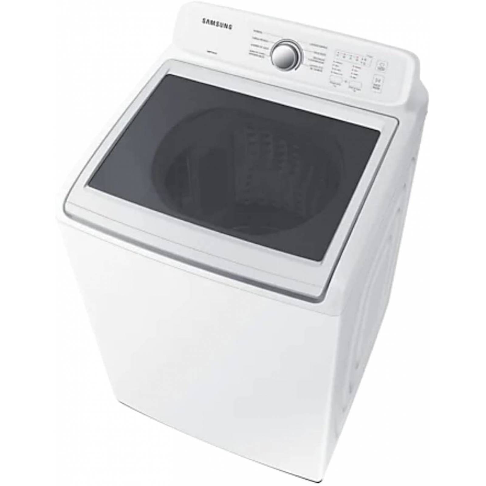 Lavadora automatica de 19 kg blanca marca samsung wa19a3351gwax
