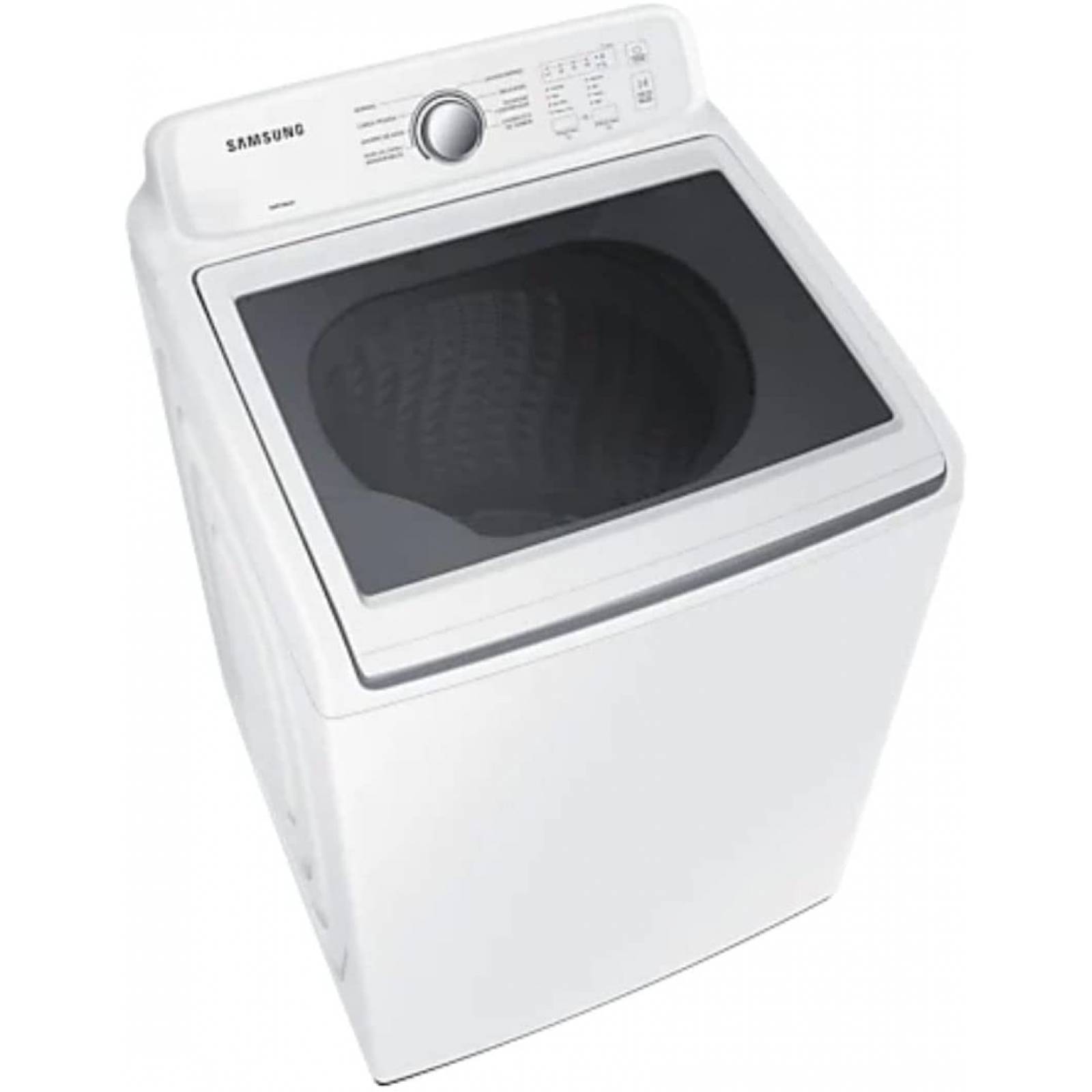 Lavadora automatica de 19 kg blanca marca samsung wa19a3351gwax