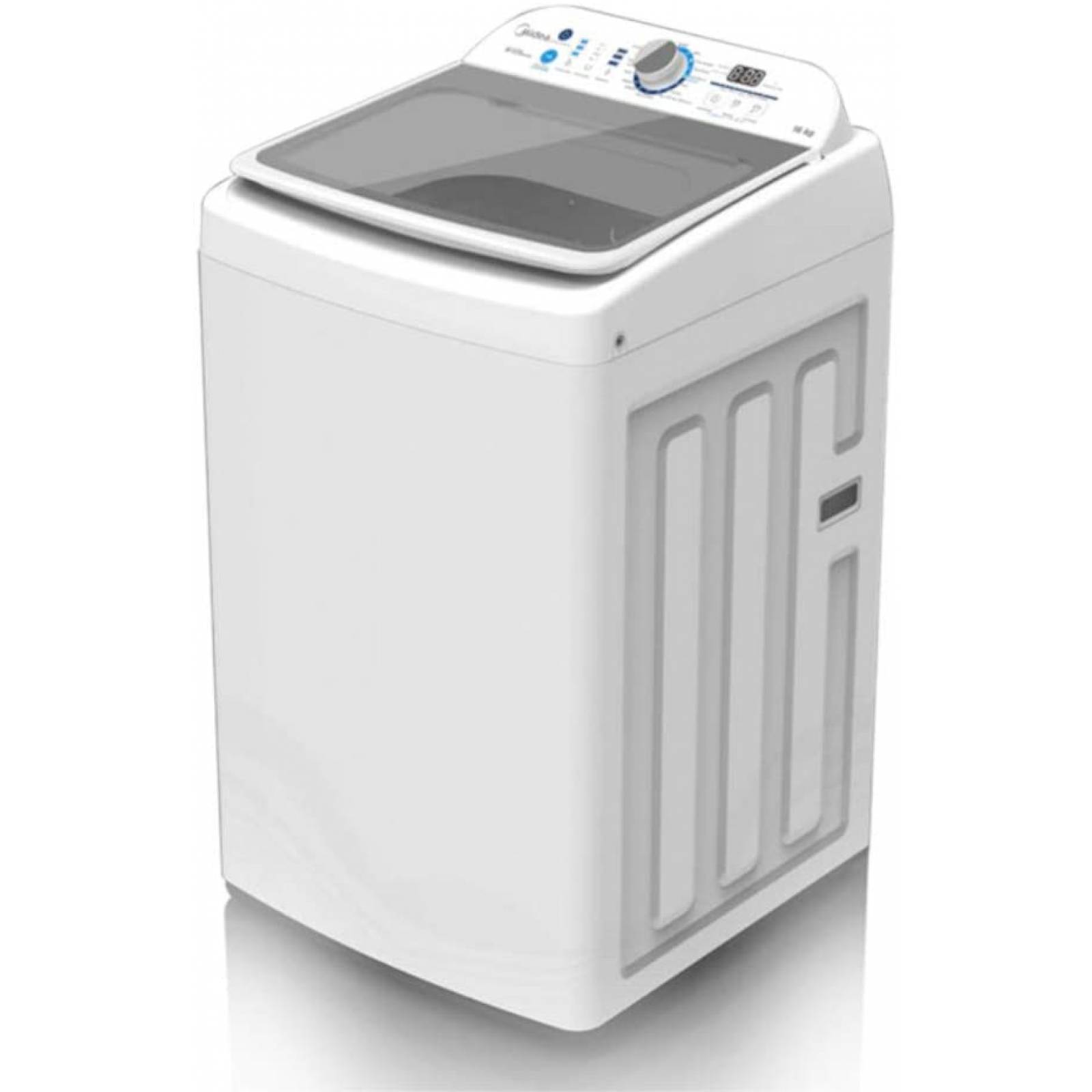 Lavadora 16kg automatica blanca marca midea