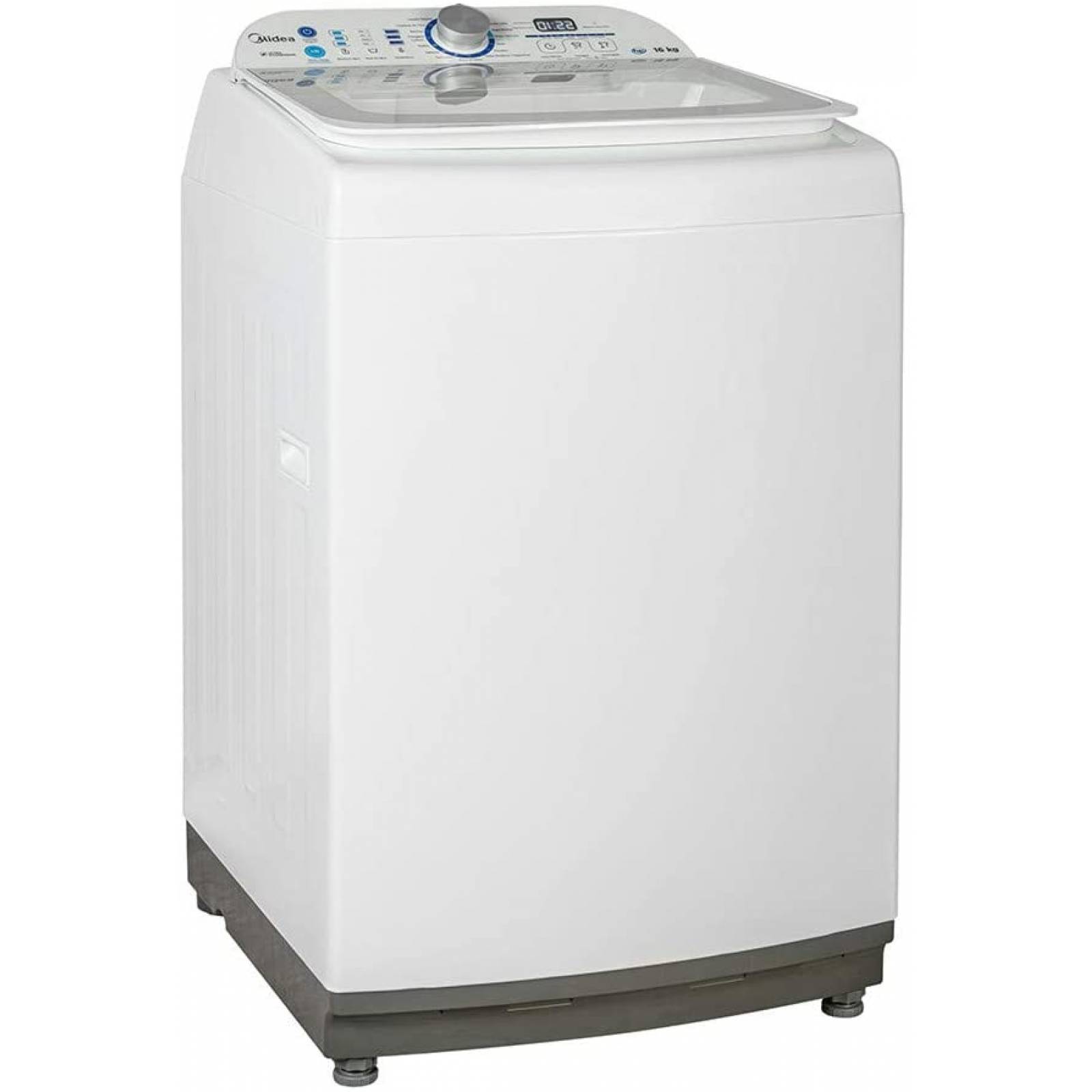 Lavadora 16kg automatica blanca marca midea