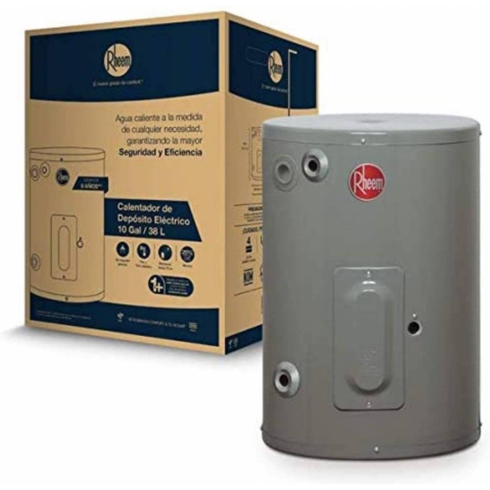 CALENTADOR AGUA ELECTRICO 10 GL 220V MARCA RHEEM