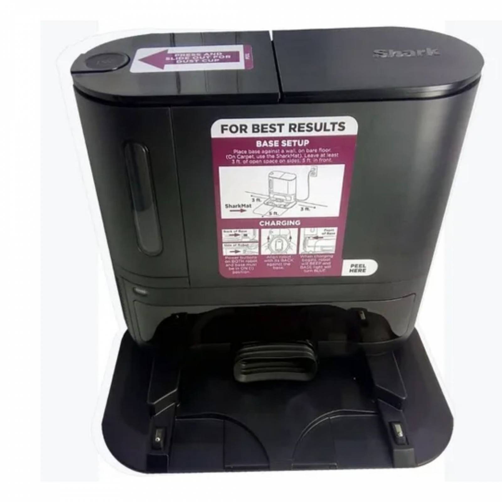 Aspiradora iq robot inalambrica con wifi mapeo del hogar para ubicar cada area recarga automatica al momento de estar baja su bateria vaciado de basura (reacondicionado)