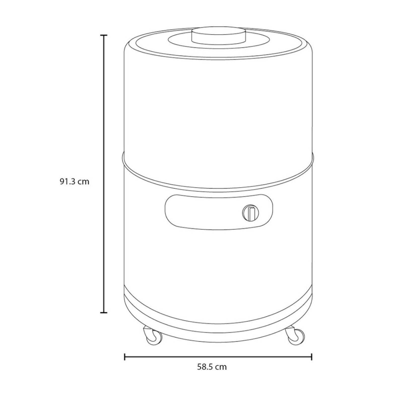 Lavadora mod. alf1551er 15kg rosa 1 perilla