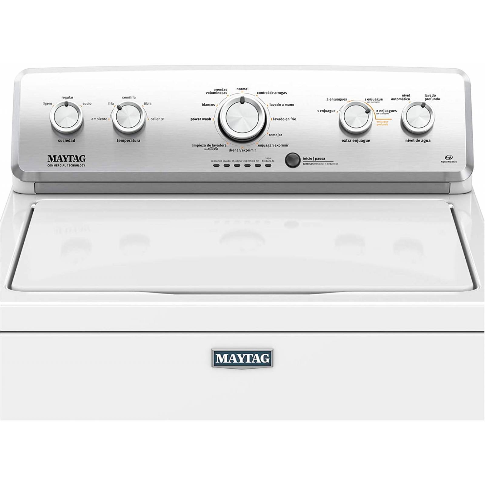 Lavadora maytag mod. 7mmvwc565fw 23kg he