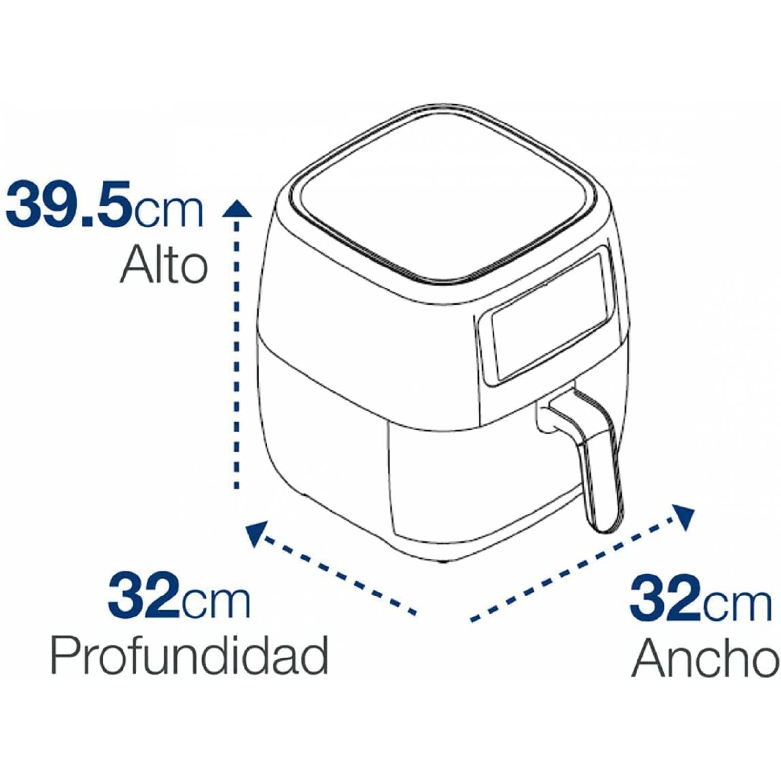Freidora de aire 7lts digital winia