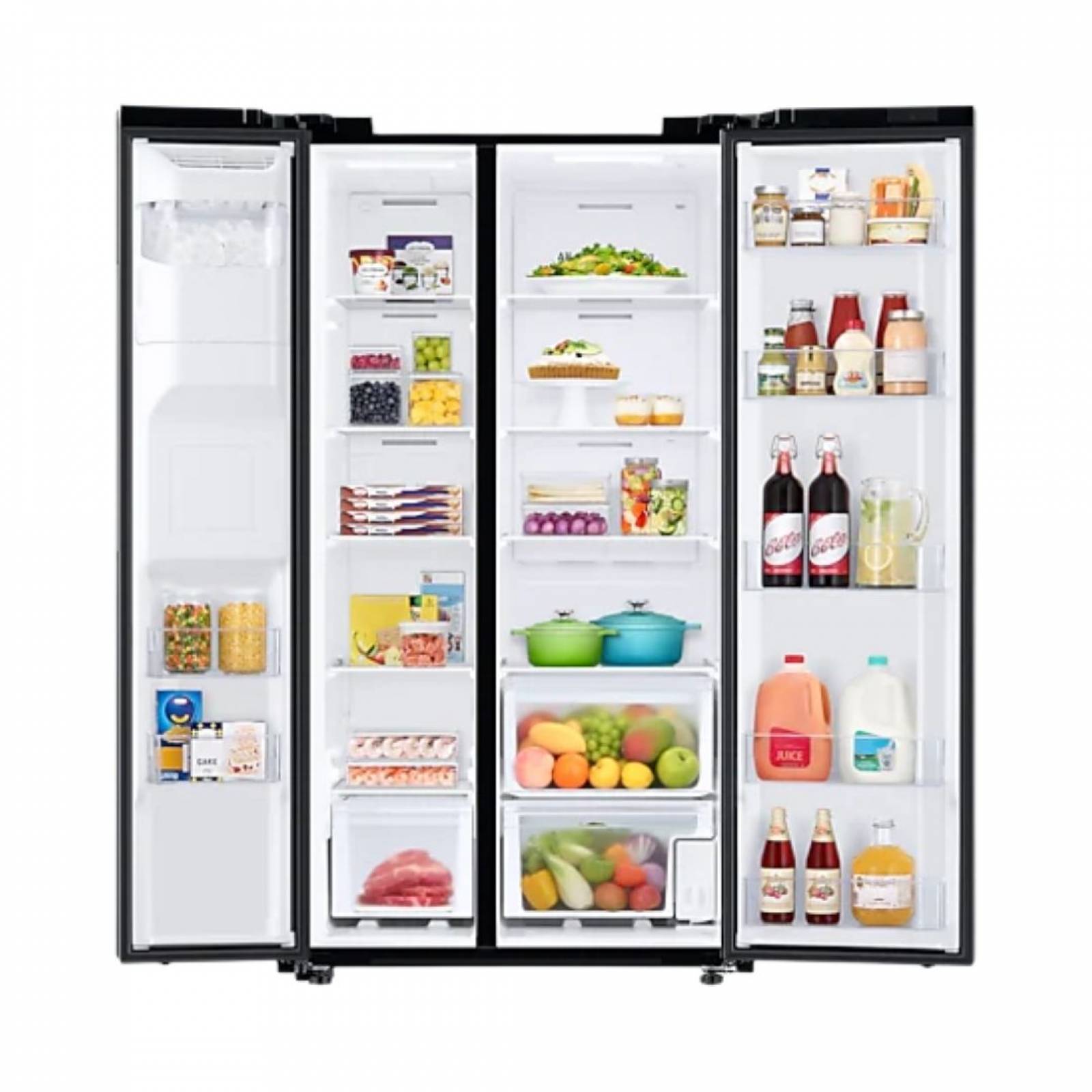 Refrigerador 27 pies side by side inverter marca samsung