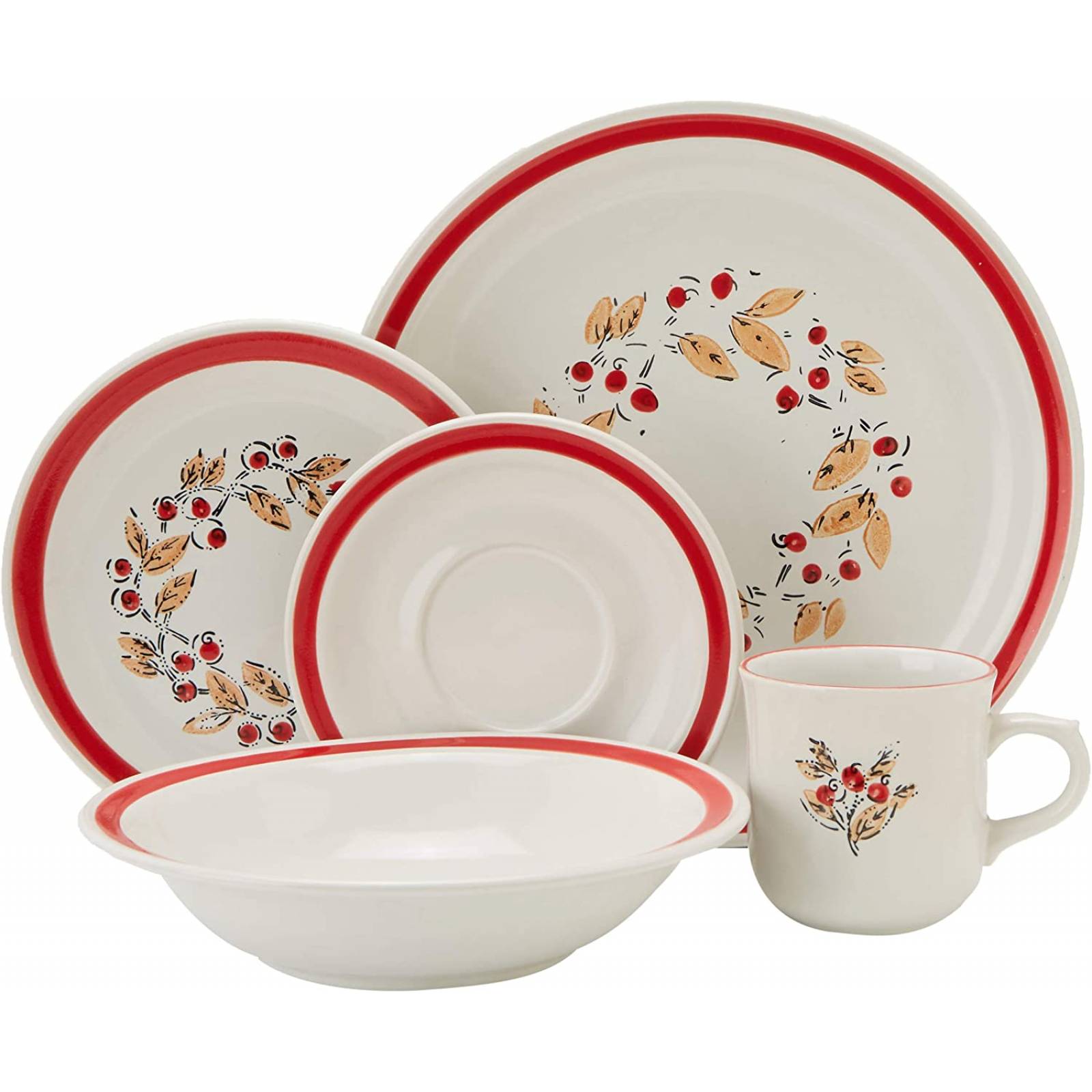 Vajilla santa anita dulce samba 30 pzas