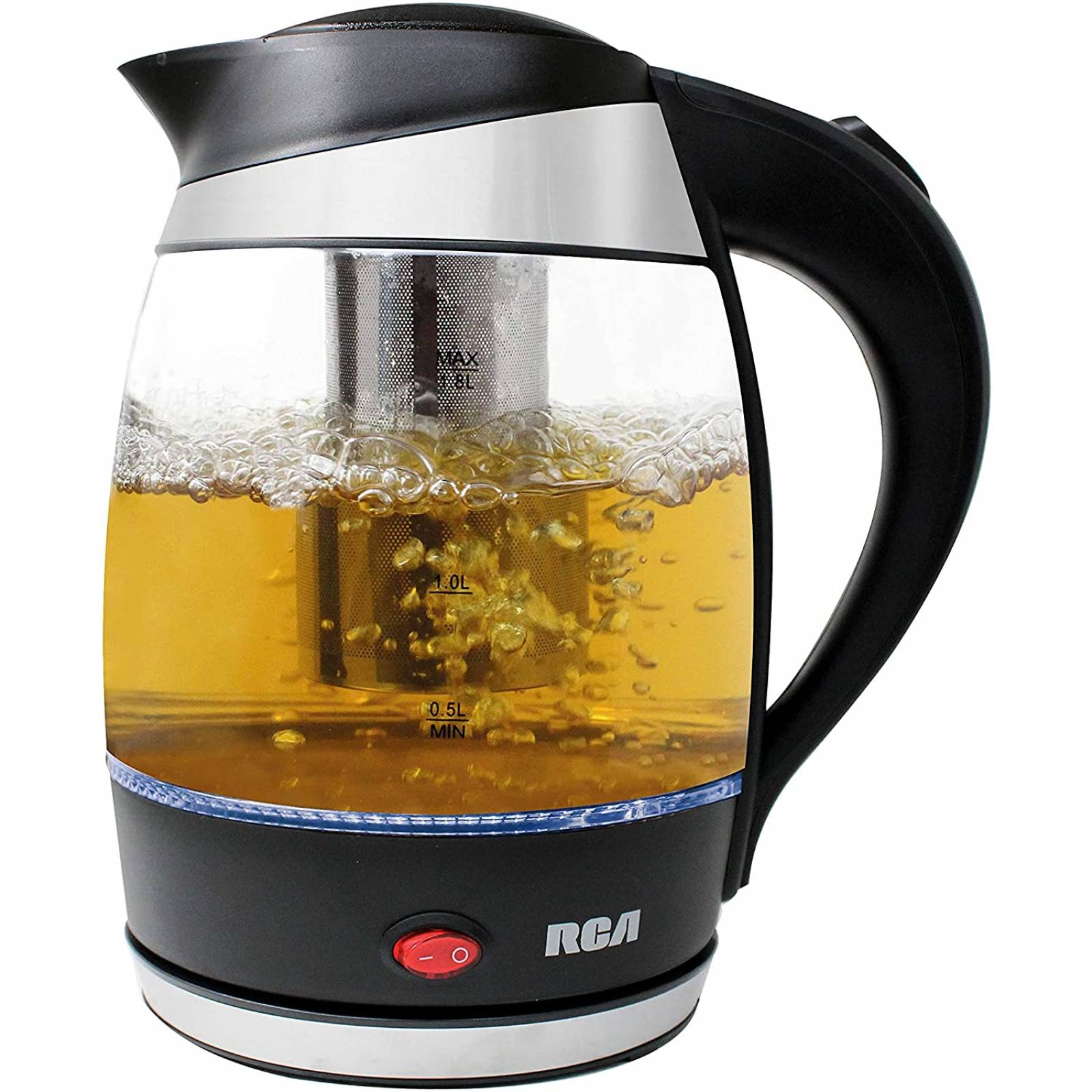 Tetera con infusor marca rca