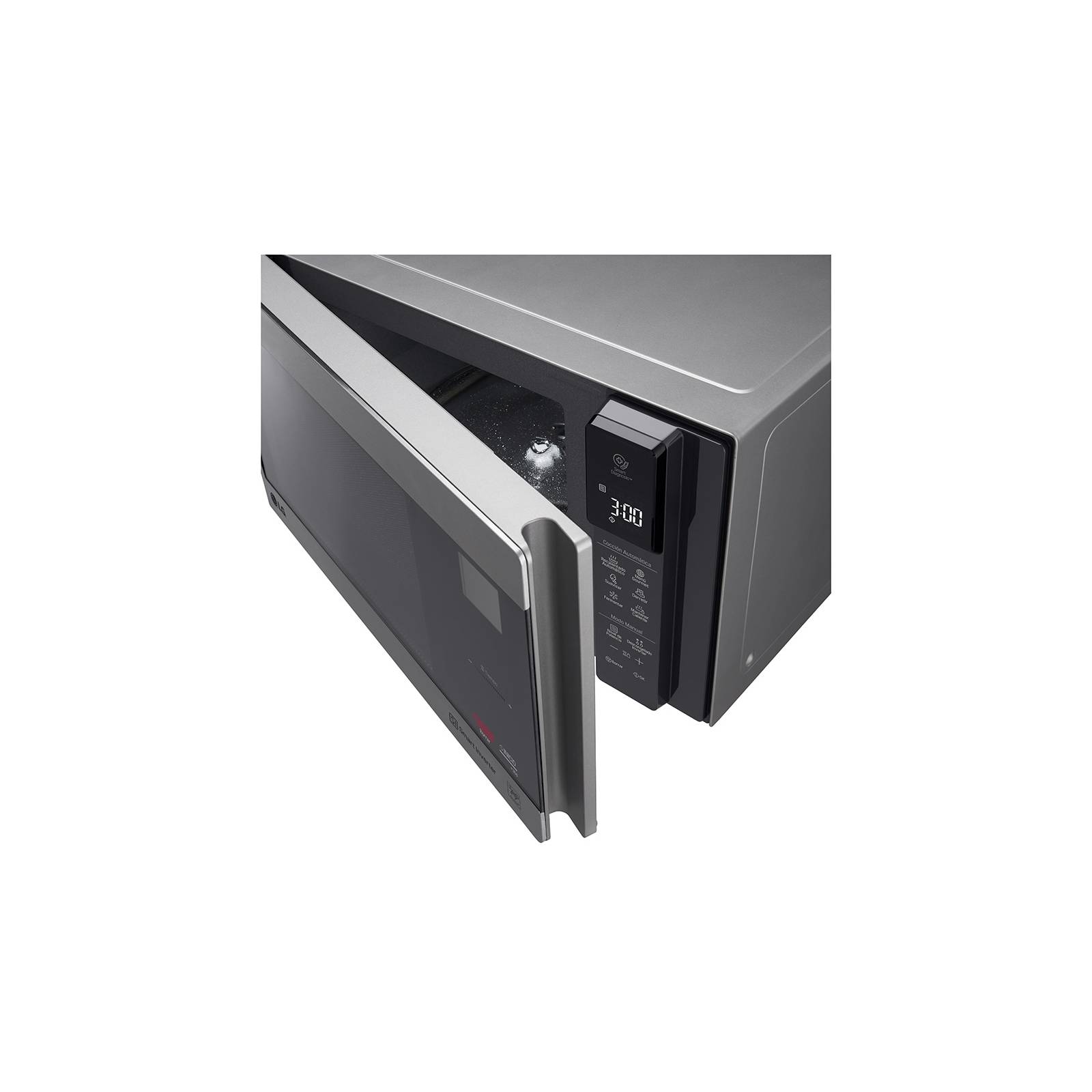 Horno microondas inverter 1.5 acero inox marca lg