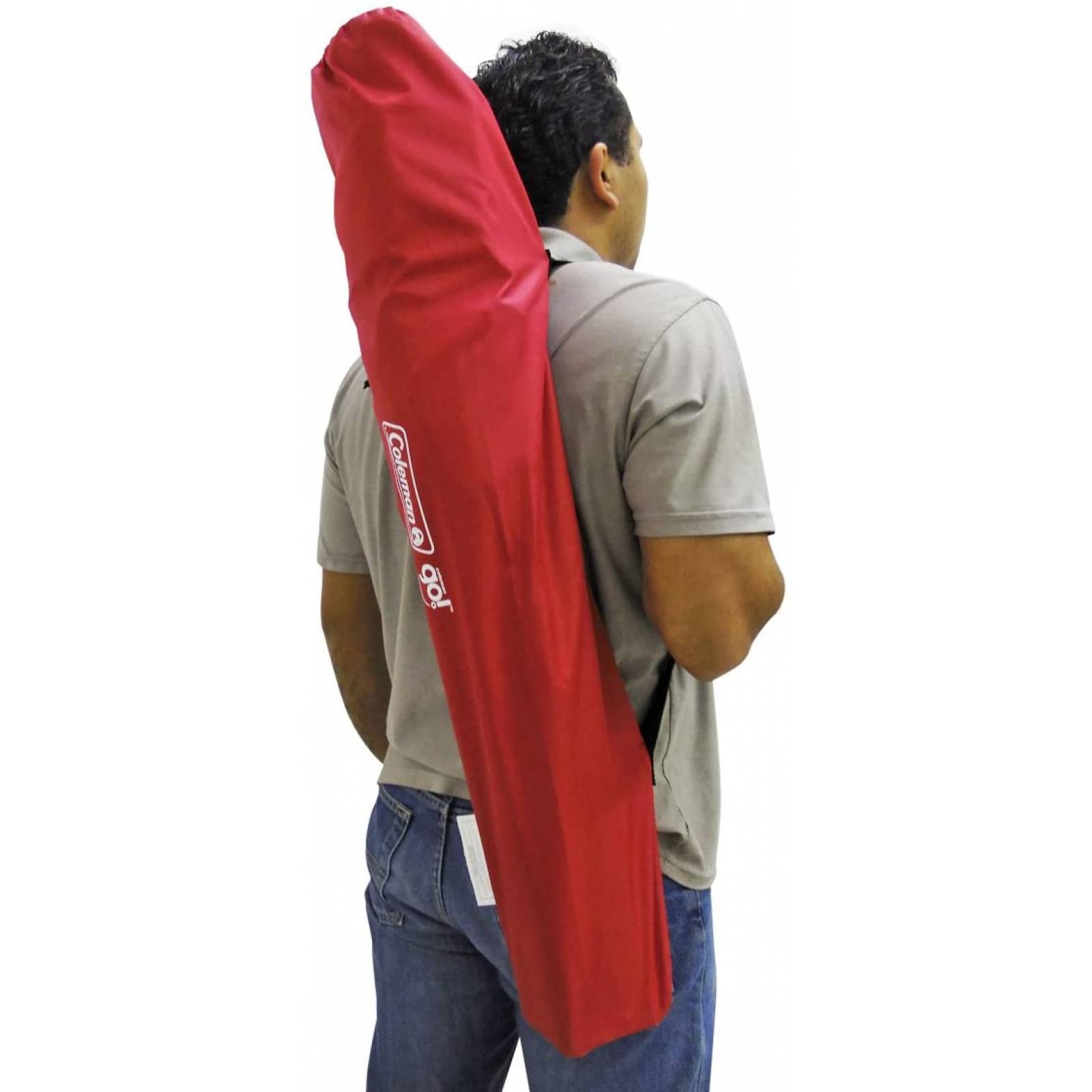 Silla plegable con brazos go roja coleman