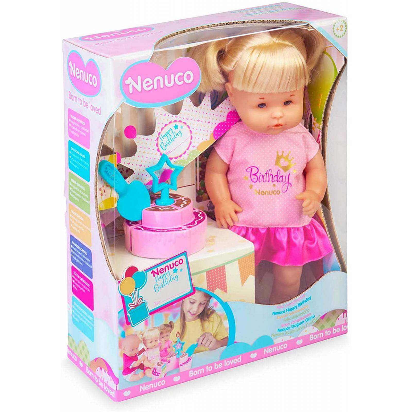 Muñeca feliz cumpleaños