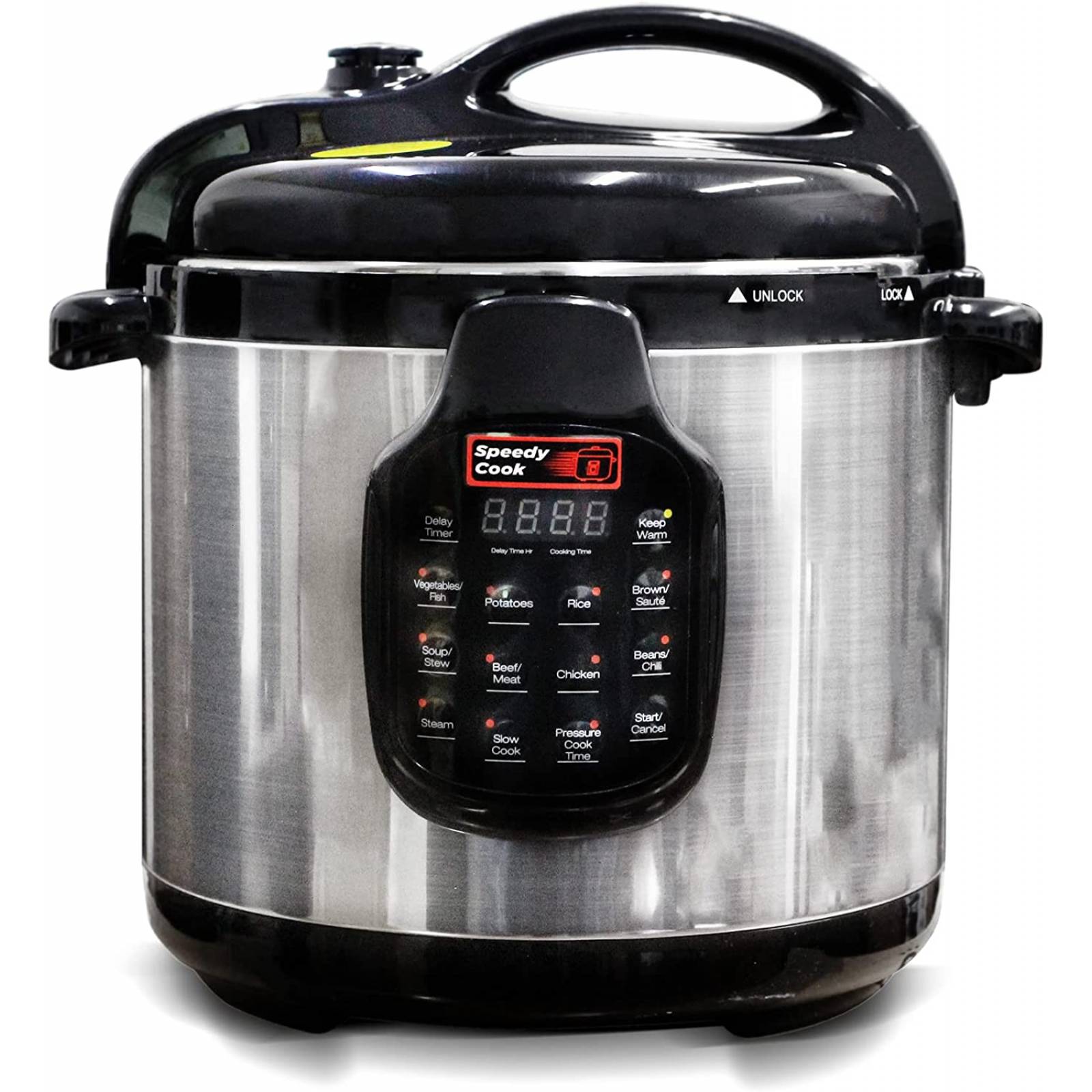 Olla de cocción lenta con multifunciones de 6qt (reacondicionado)