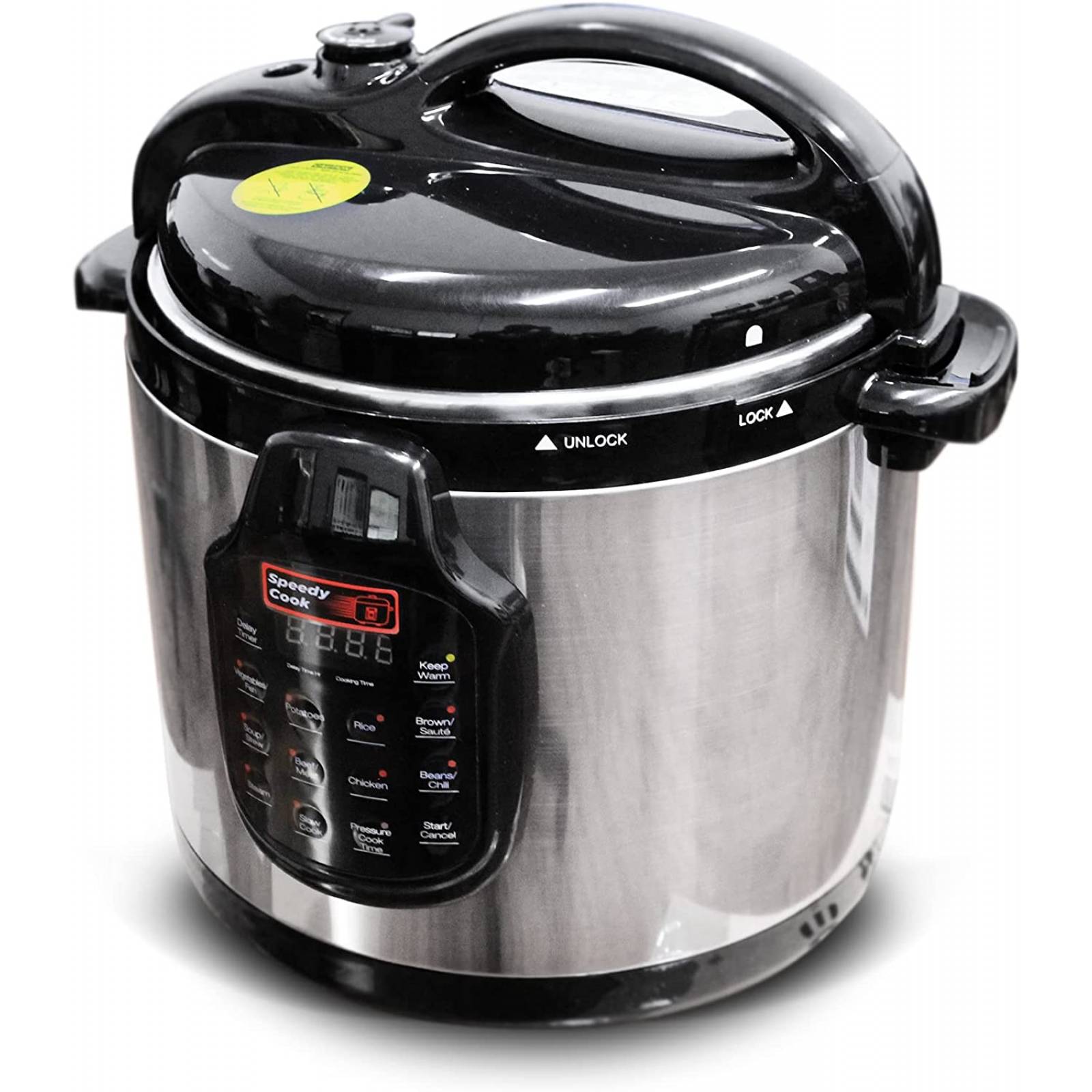 Olla de cocción lenta con multifunciones de 6qt (reacondicionado)