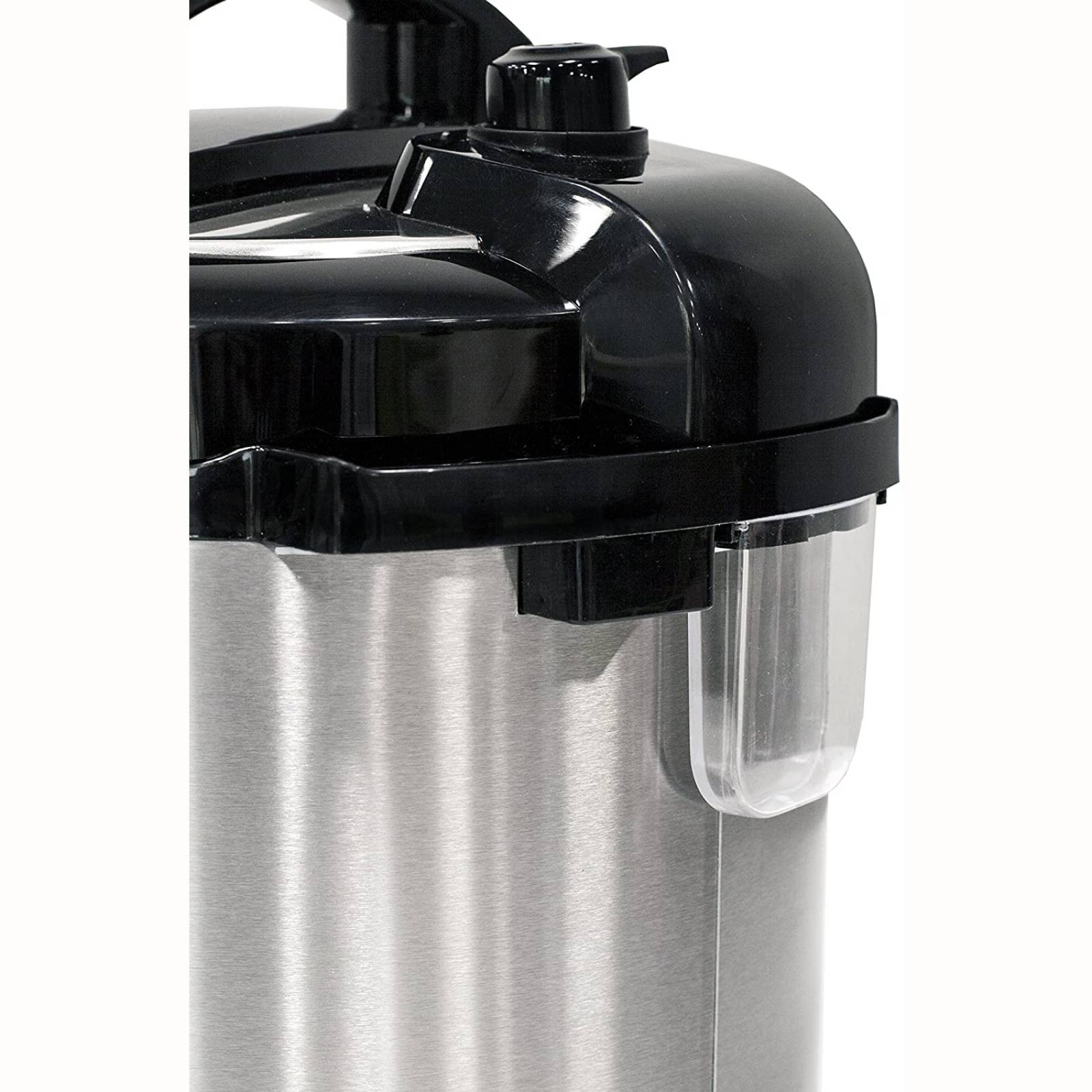 Olla de cocción lenta con multifunciones de 8qt / 7.6ltrs color negro (reacondicionado)