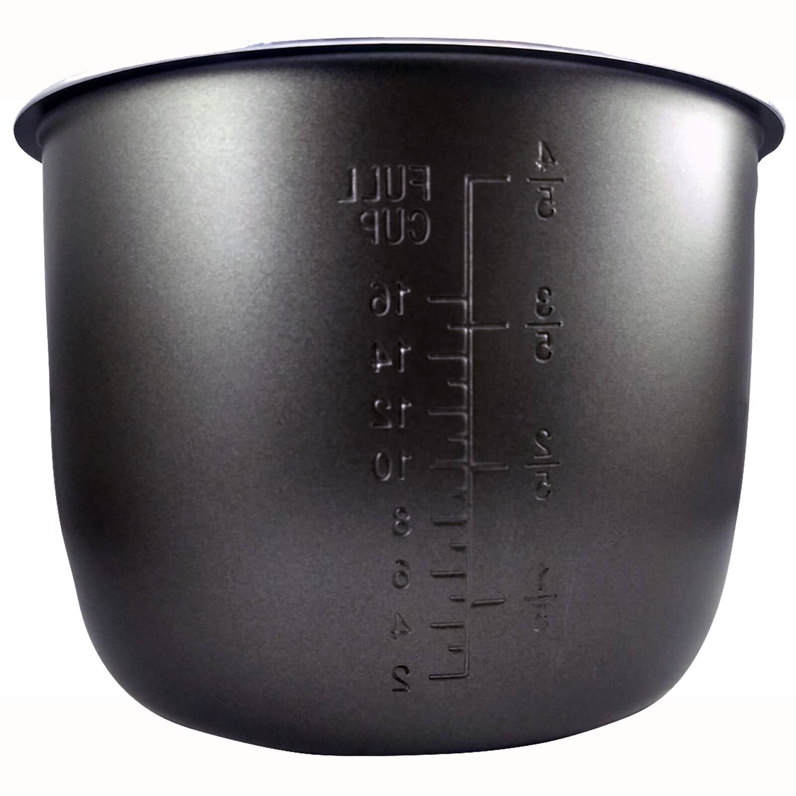 Olla de cocción lenta con multifunciones de 8qt / 7.6ltrs color negro (reacondicionado)