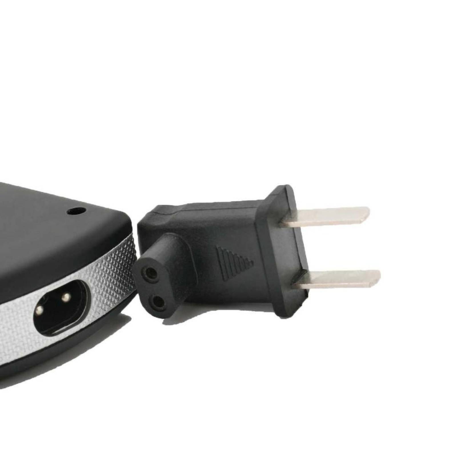 Rasuradora barba y bigote inalámbrica recargable negro taurus