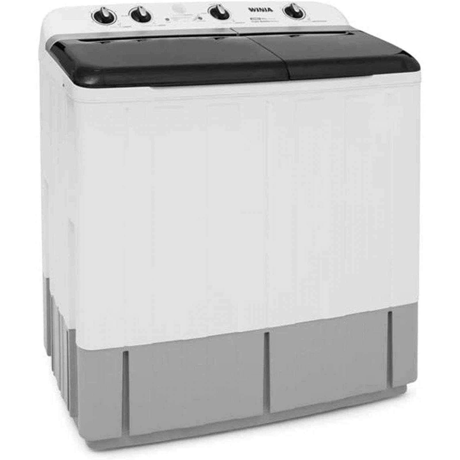 Lavadora de 15 kg semiautomatica doble tina color blanco marca winia