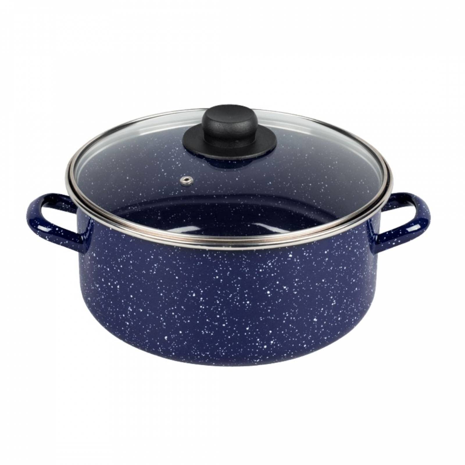 Bateria de cocina ekco mod. olimpia 12 pzs acero esmaltado color azul