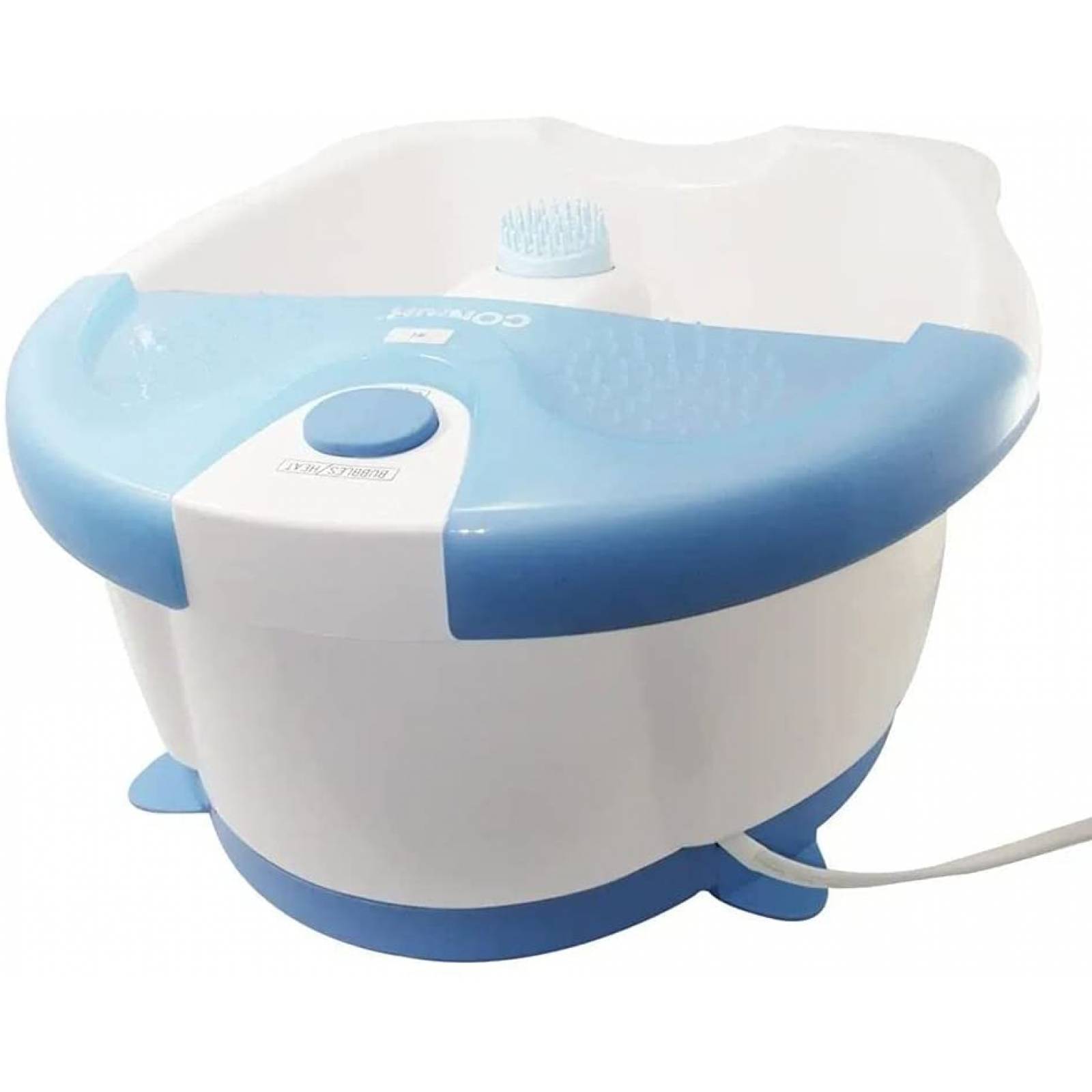 Tina de hidromasaje para pies sistema de burbujeo mantiene el agua caliente azul conair