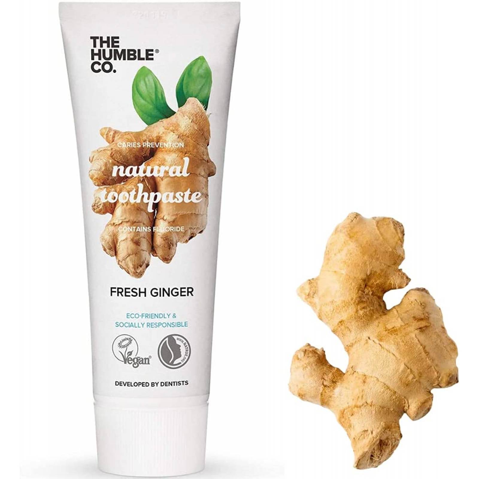 Paquete 2pack pasta dental natural jengibre 75ml