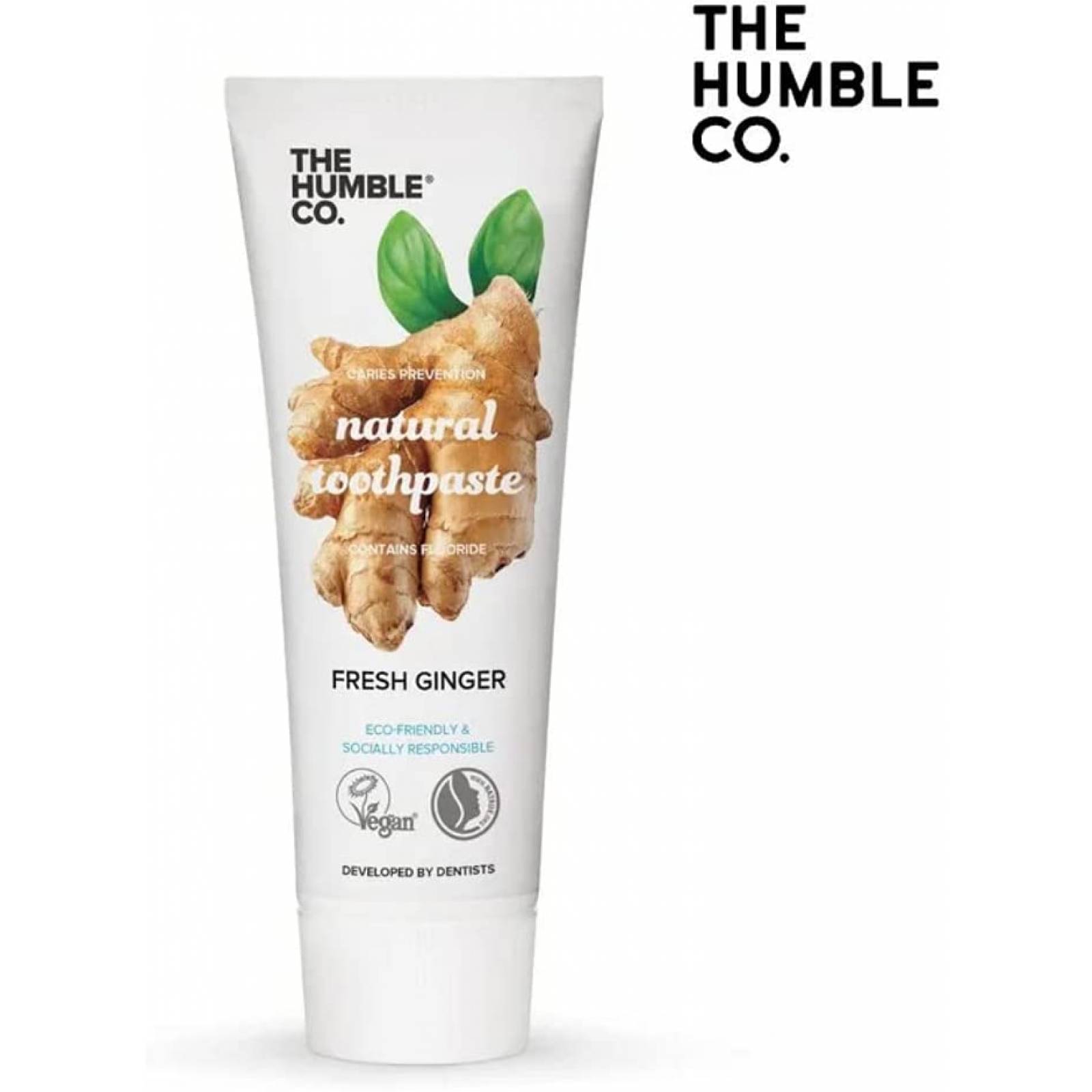 Paquete 2pack pasta dental natural jengibre 75ml