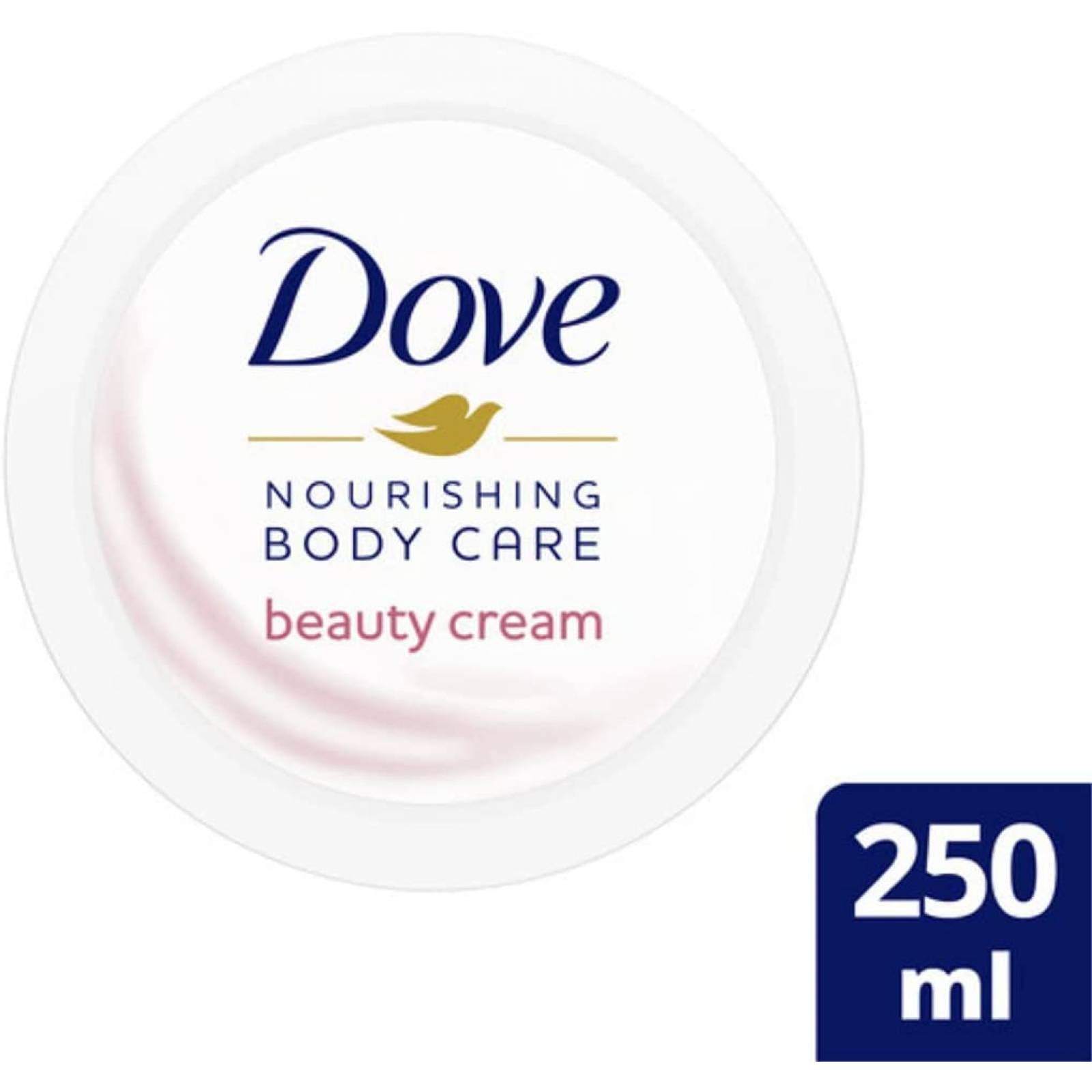Crema Dove Beauty 250ml, 6 piezas