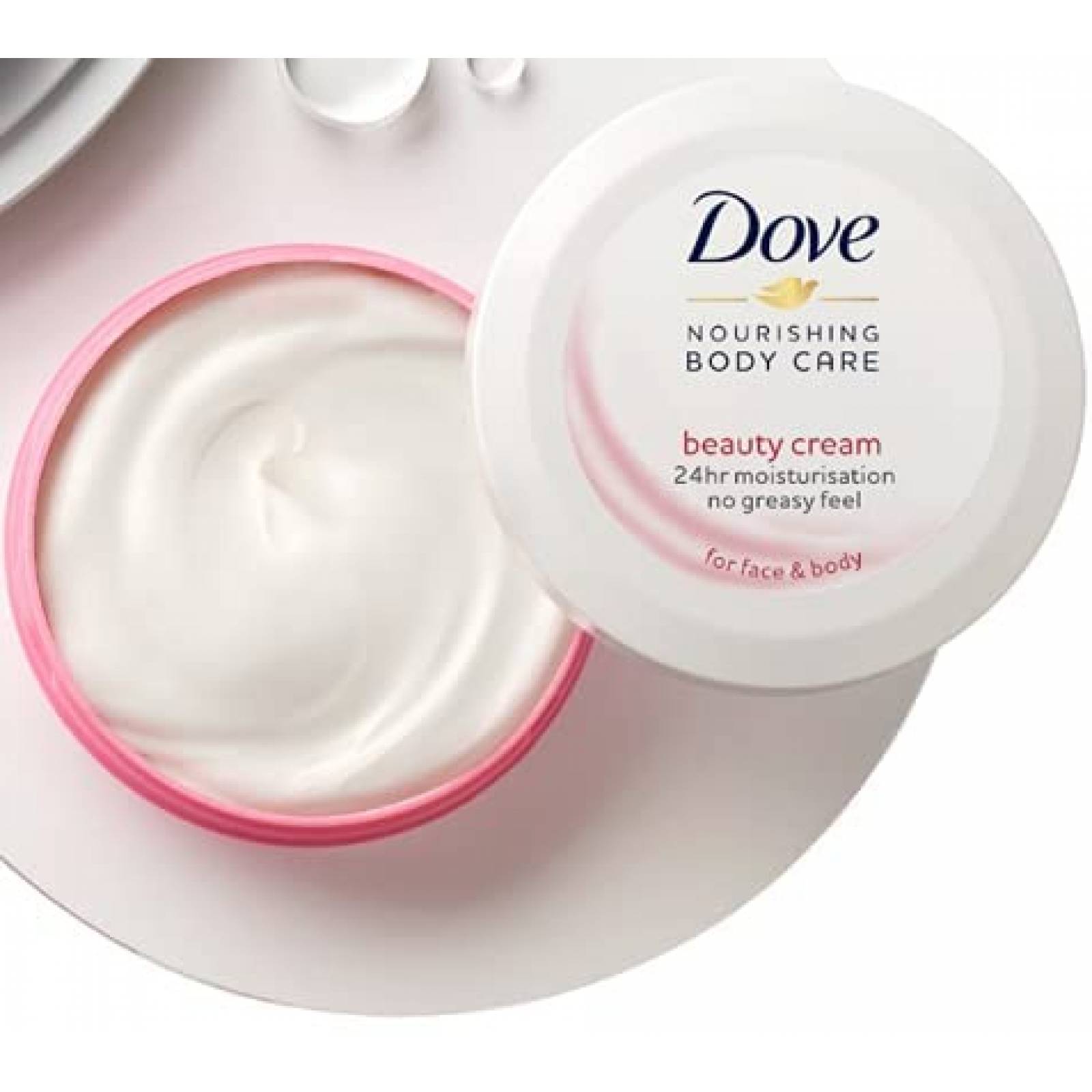 Crema Dove Beauty 250ml, 6 piezas