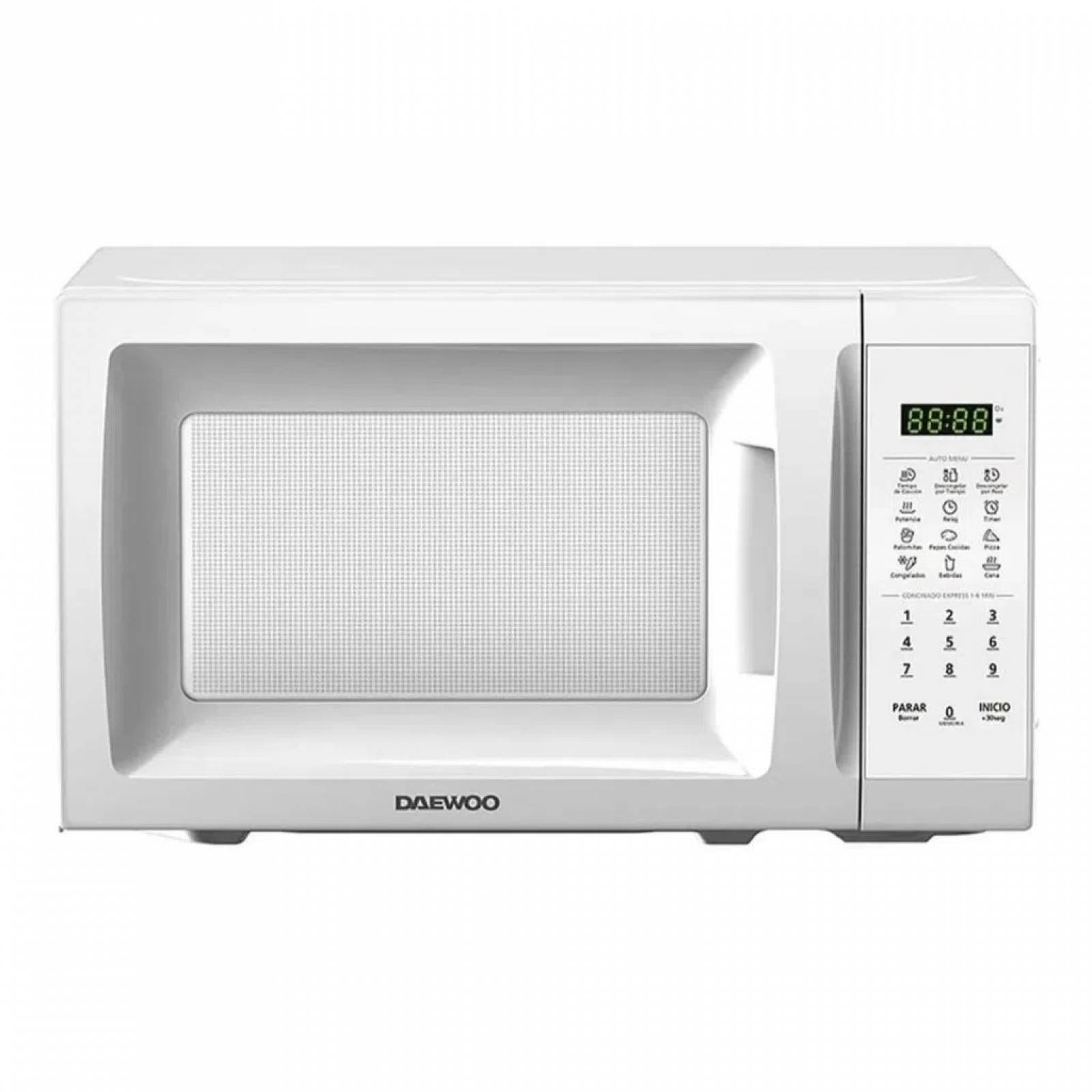 Horno microondas daewoo mod. dmdp07s2cw 0.7p3 blanco