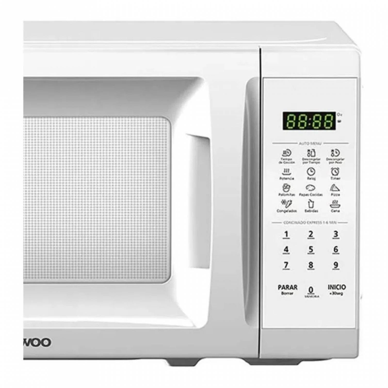 Horno microondas daewoo mod. dmdp07s2cw 0.7p3 blanco