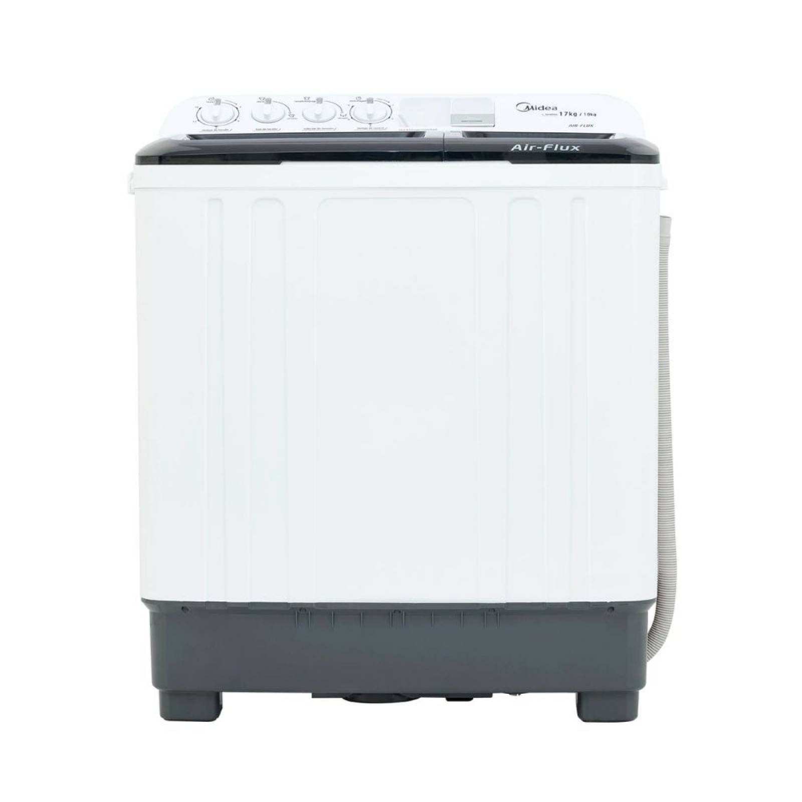Lavadora 17 kg doble tina c/tallador marca midea