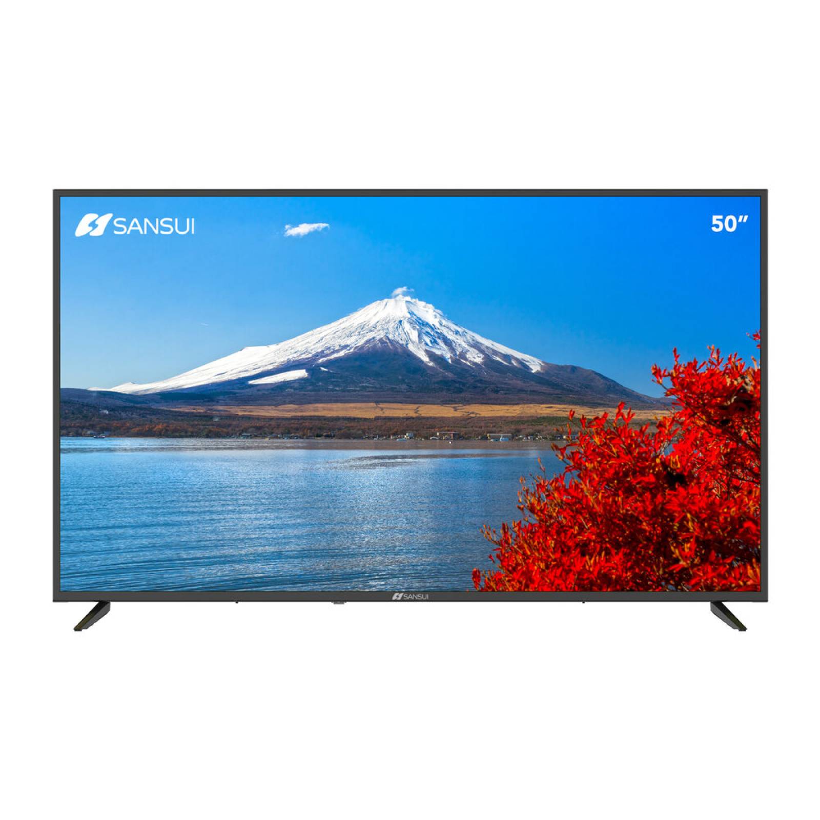 Pantalla de 50 pulgadas 4k smart tv netflix marca sansui smx50t1un