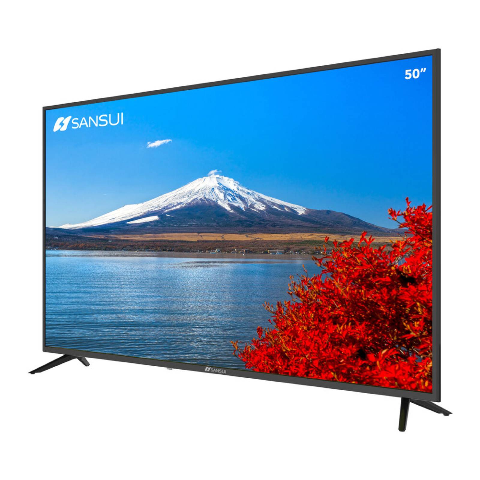 Pantalla de 50 pulgadas 4k smart tv netflix marca sansui smx50t1un