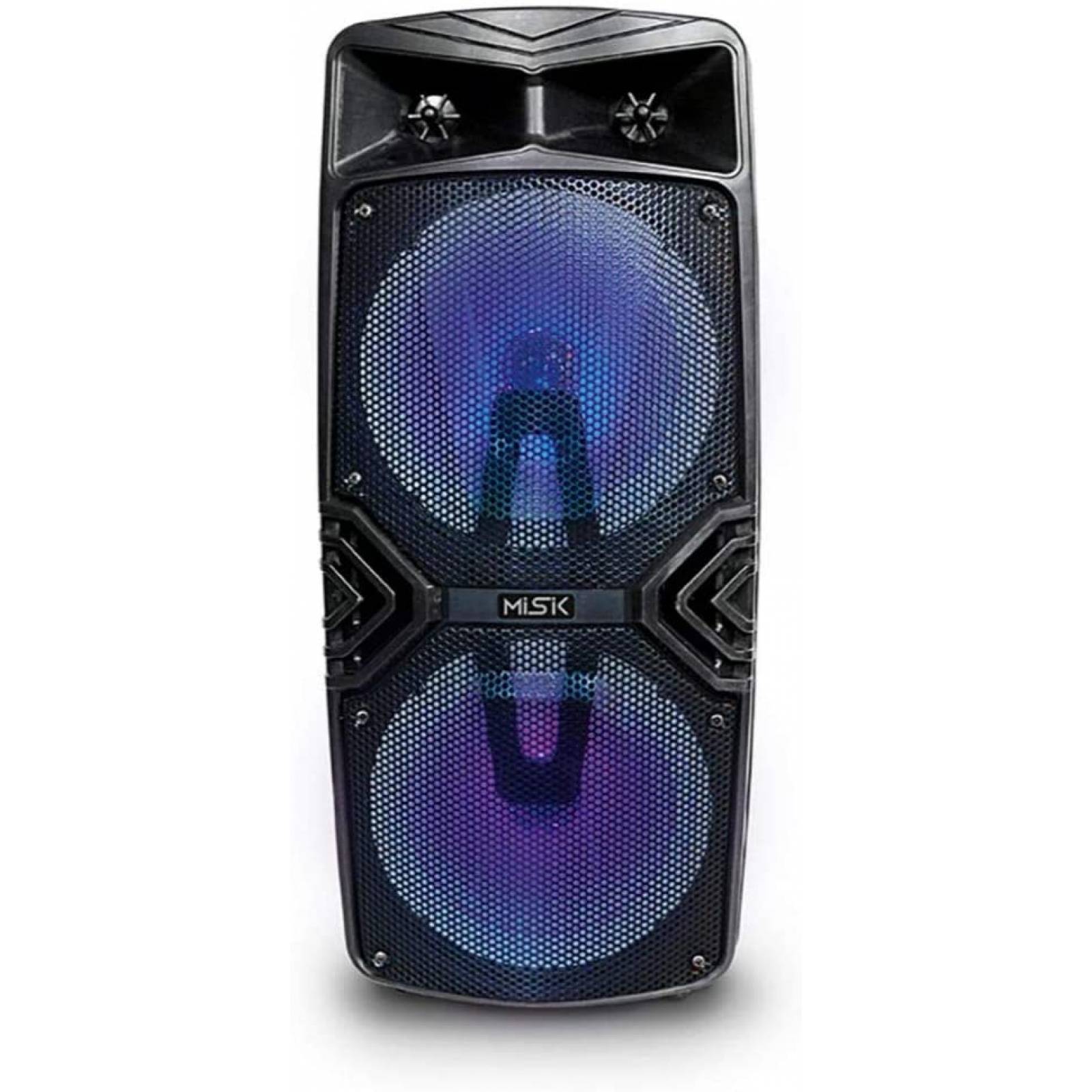 Bafle bluetooth de 2x8 usb sd tws misik