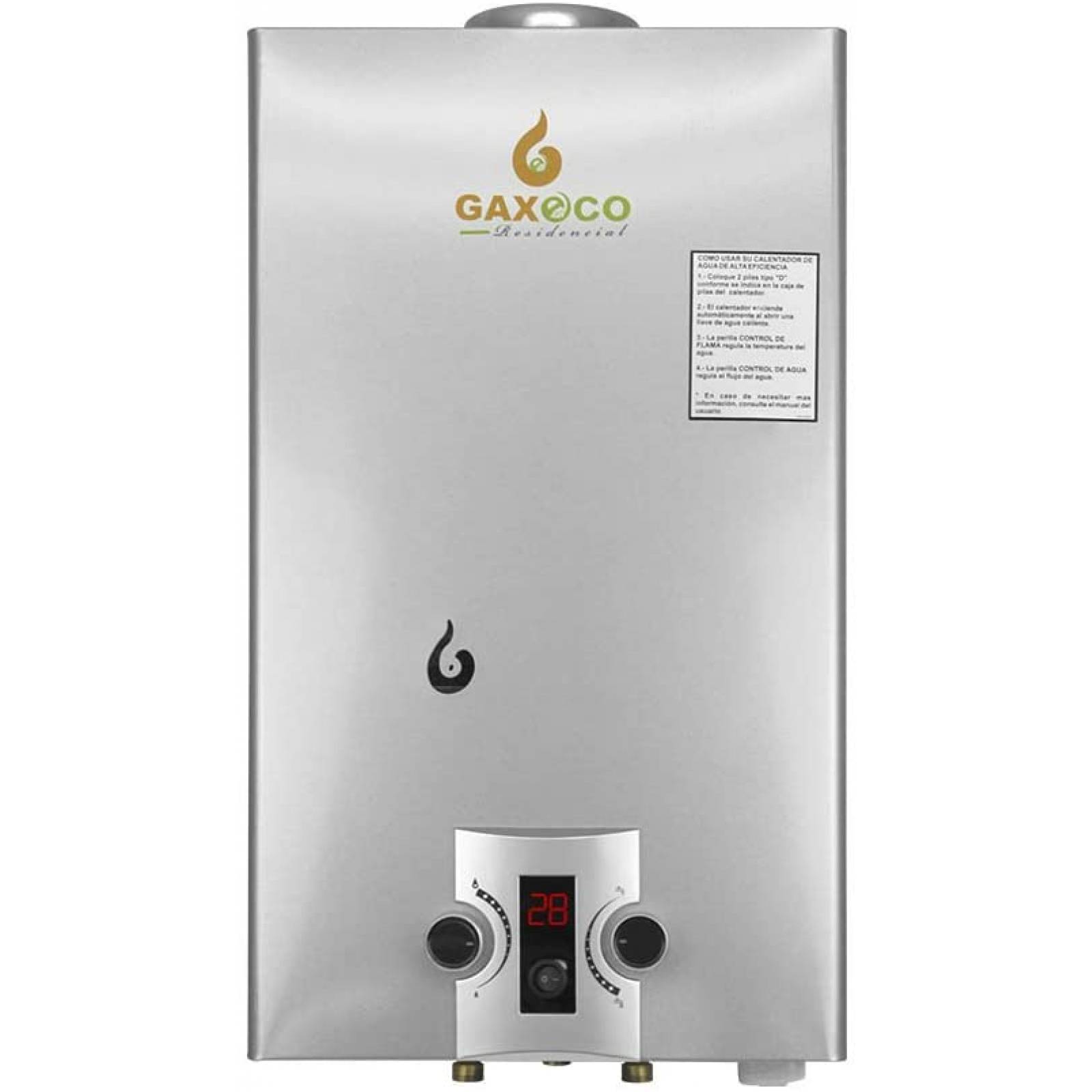 Calentador Gaxeco Mod. Eco12000 Gas Lp