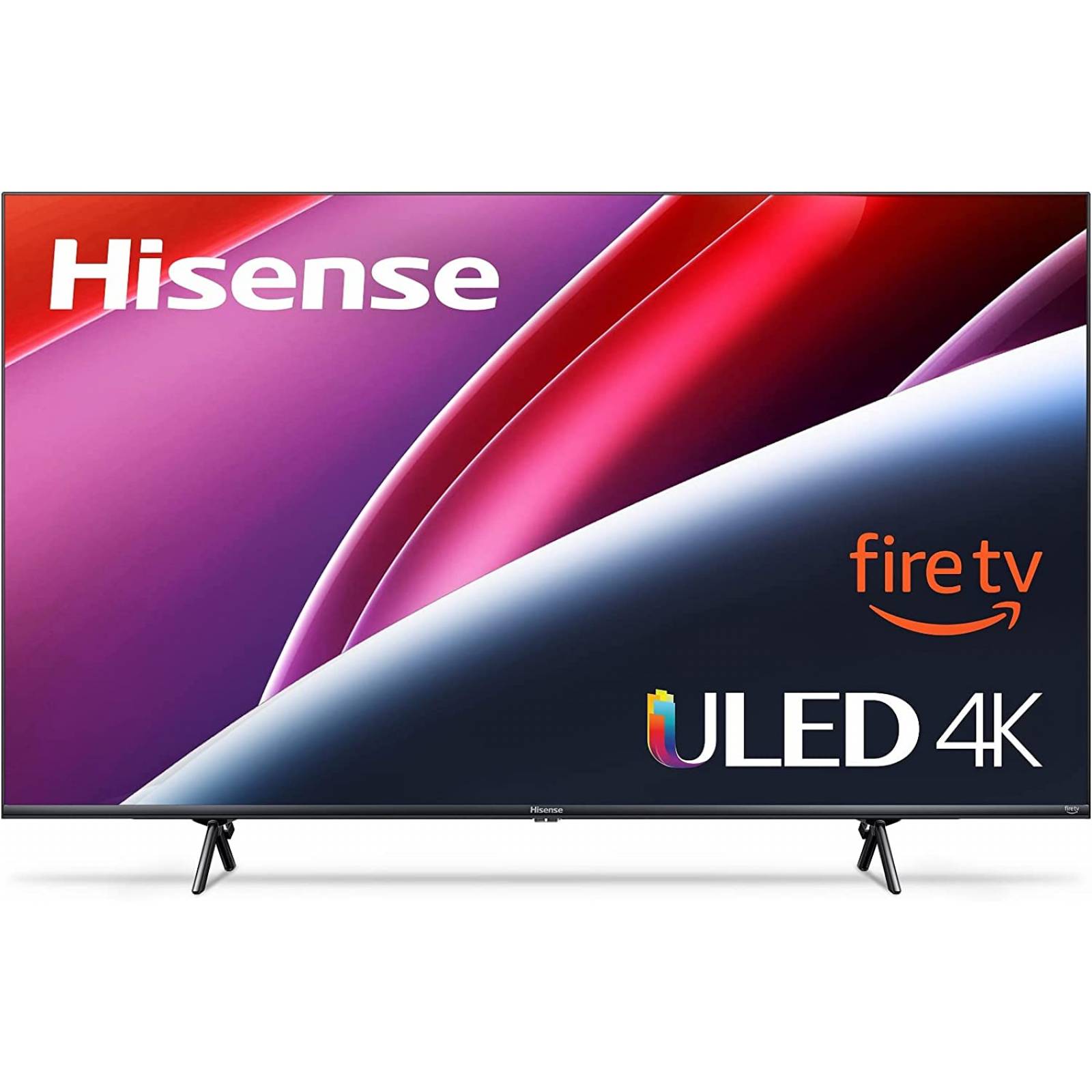 Pantalla de 50" 4k qled smart marca hisense.