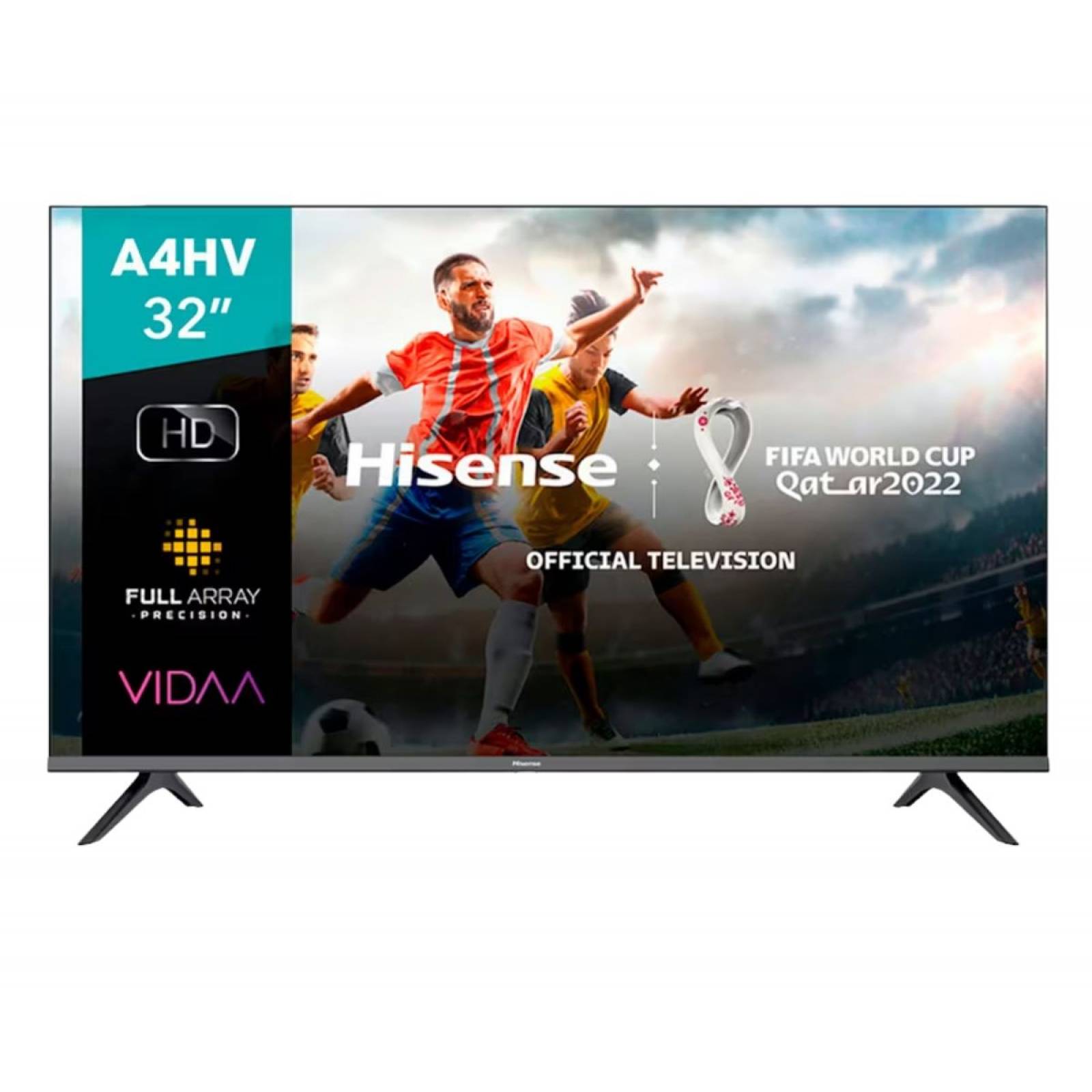 Pantalla hisense 32 pulgadas led vidaa smart tv hd 32a4hv resolución 1366x 768