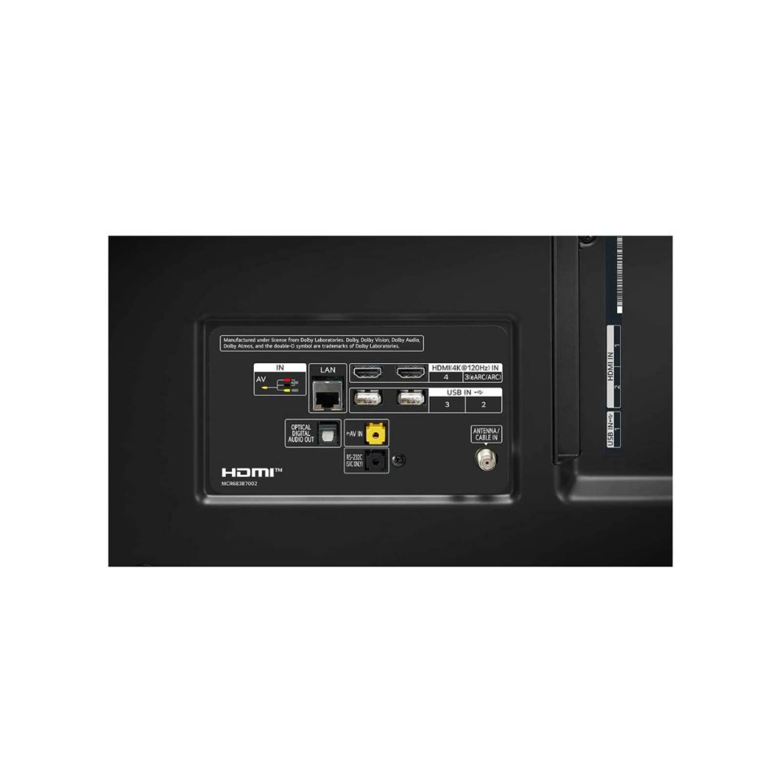 Televisor lg 86p led 4k 3840 x 2160p 120hz smart tv full web bluetooth google assistant alexa y reconocimiento de voz (reacondicionado)